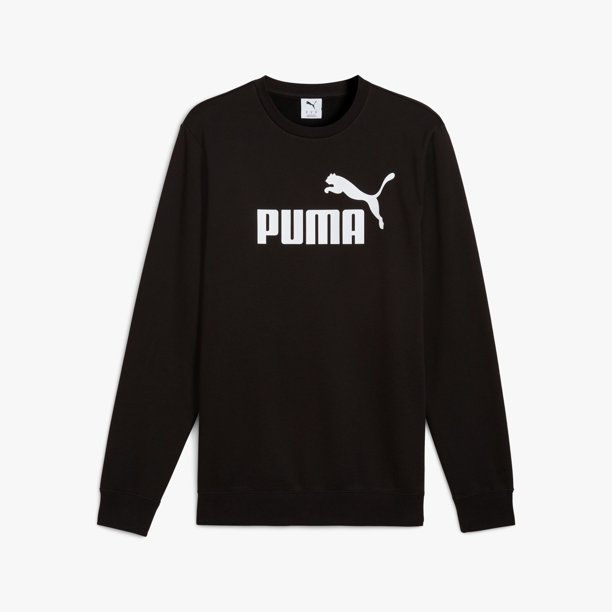 Puma Poler&oacute;n Essentials No. 1 Logo, NEGRO, hi-res