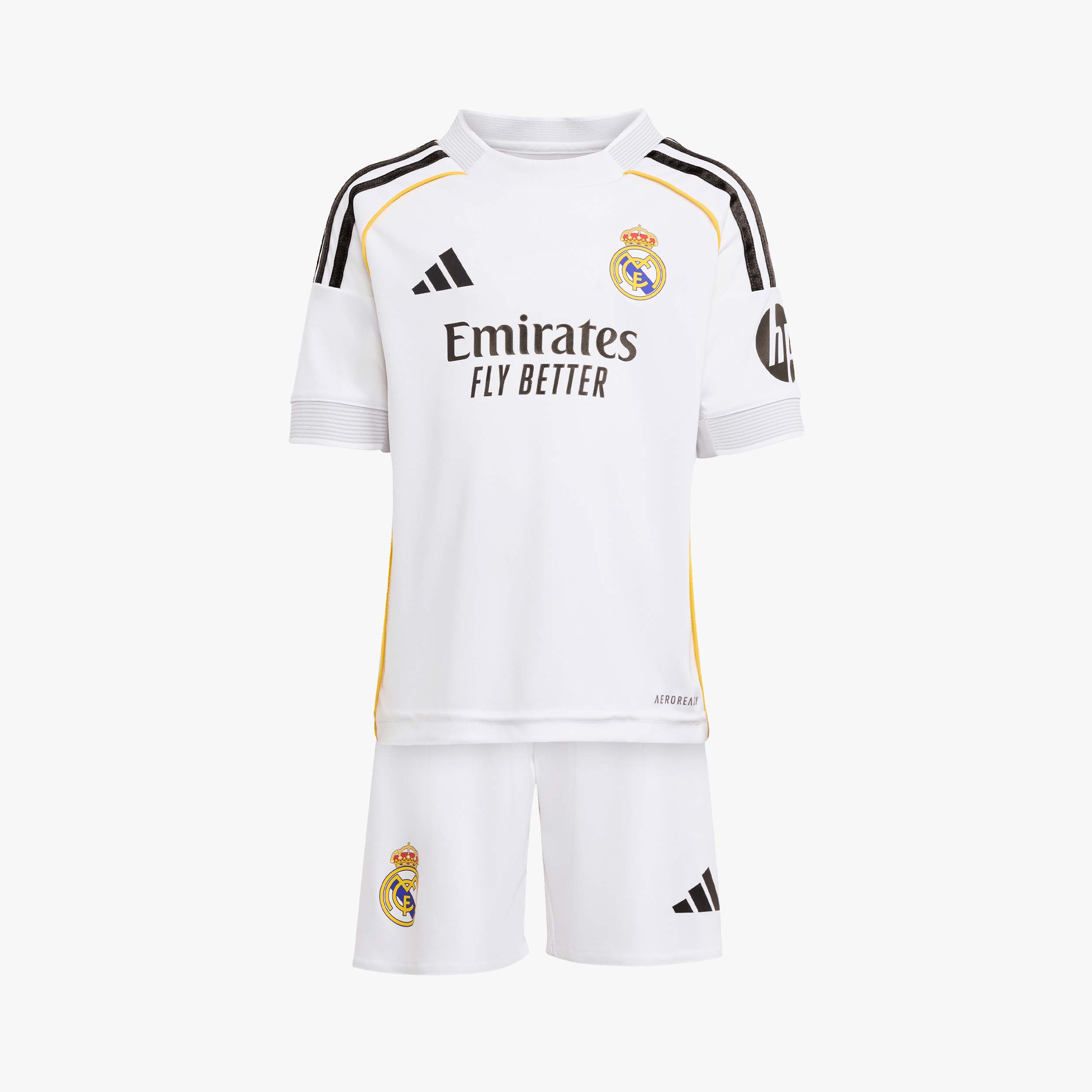 adidas Miniconjunto de local del Real Madrid 25/26, BLANCO, hi-res