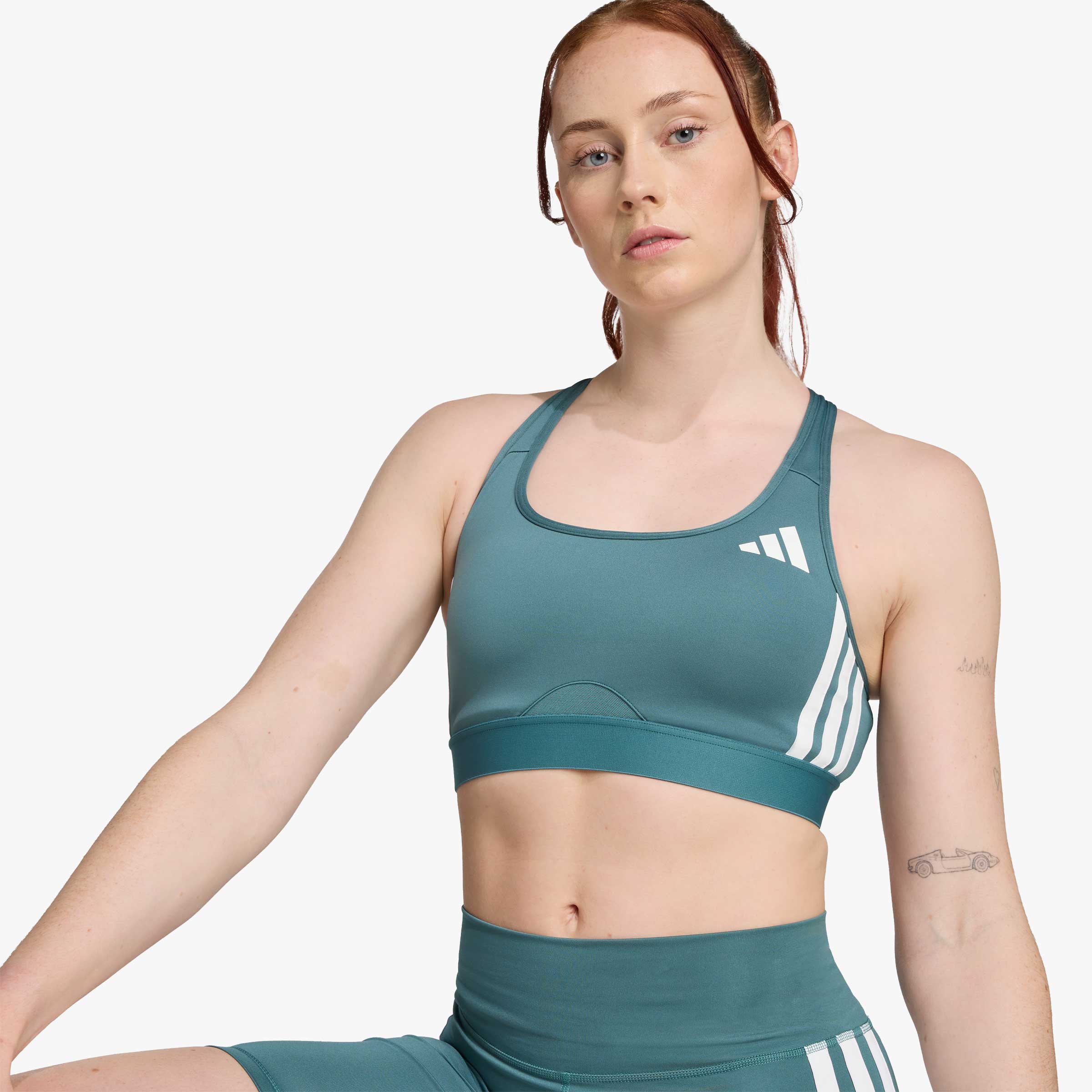 adidas Top Deportivo Powerreact, VERDE, hi-res