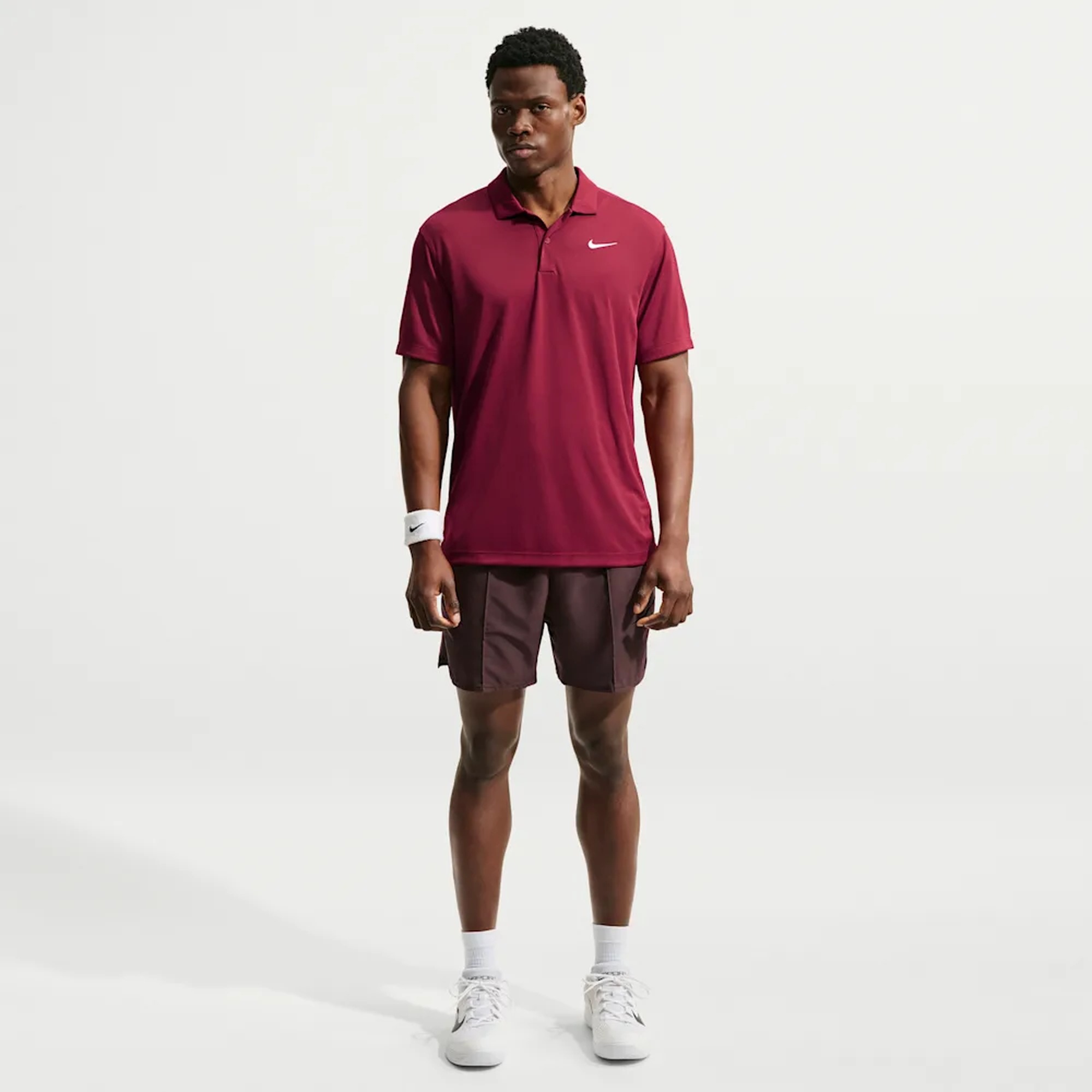 NikeCourt Polera de tenis Dri-FIT, ROJO, hi-res