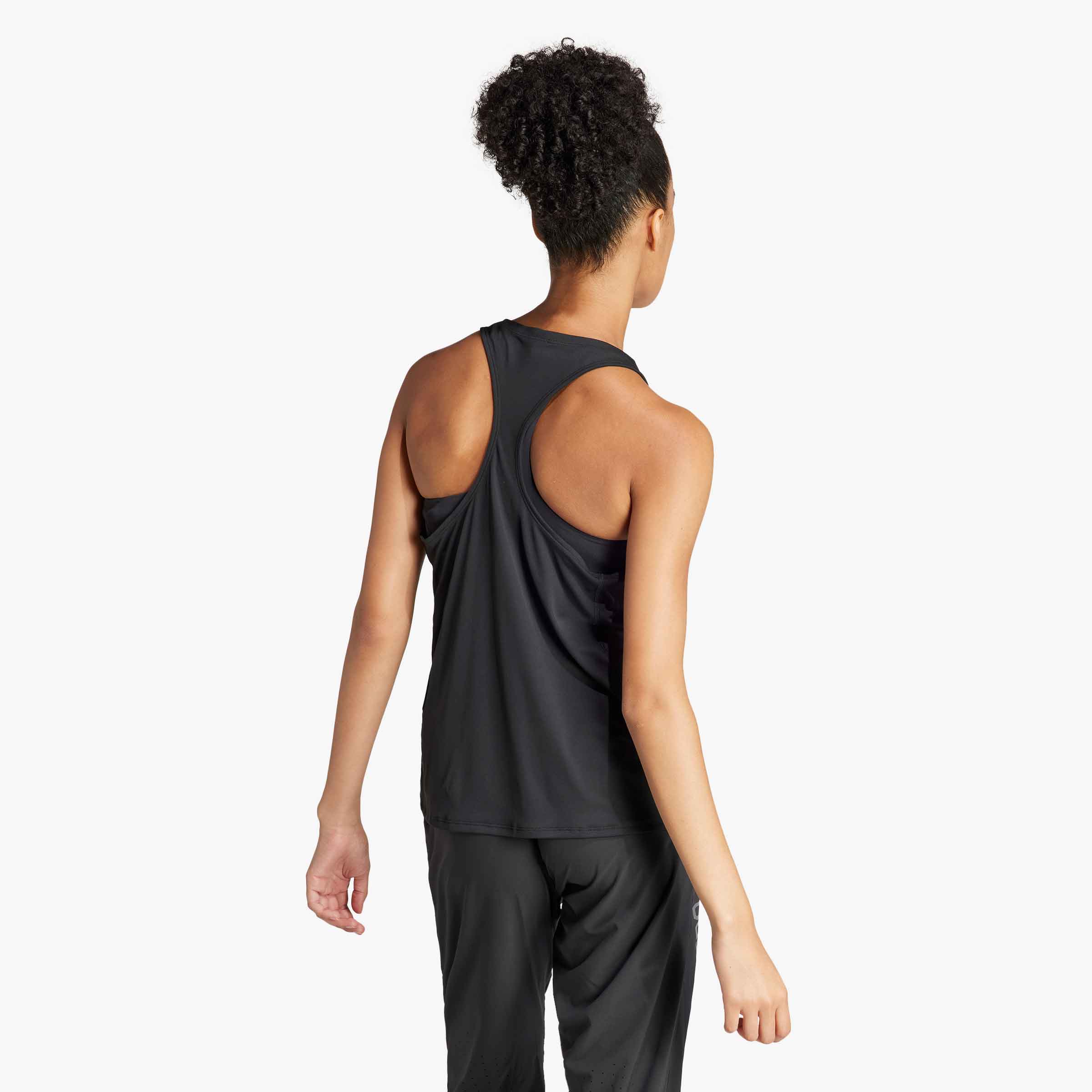 adidas Polera de Running Adizero Essentials, NEGRO, hi-res