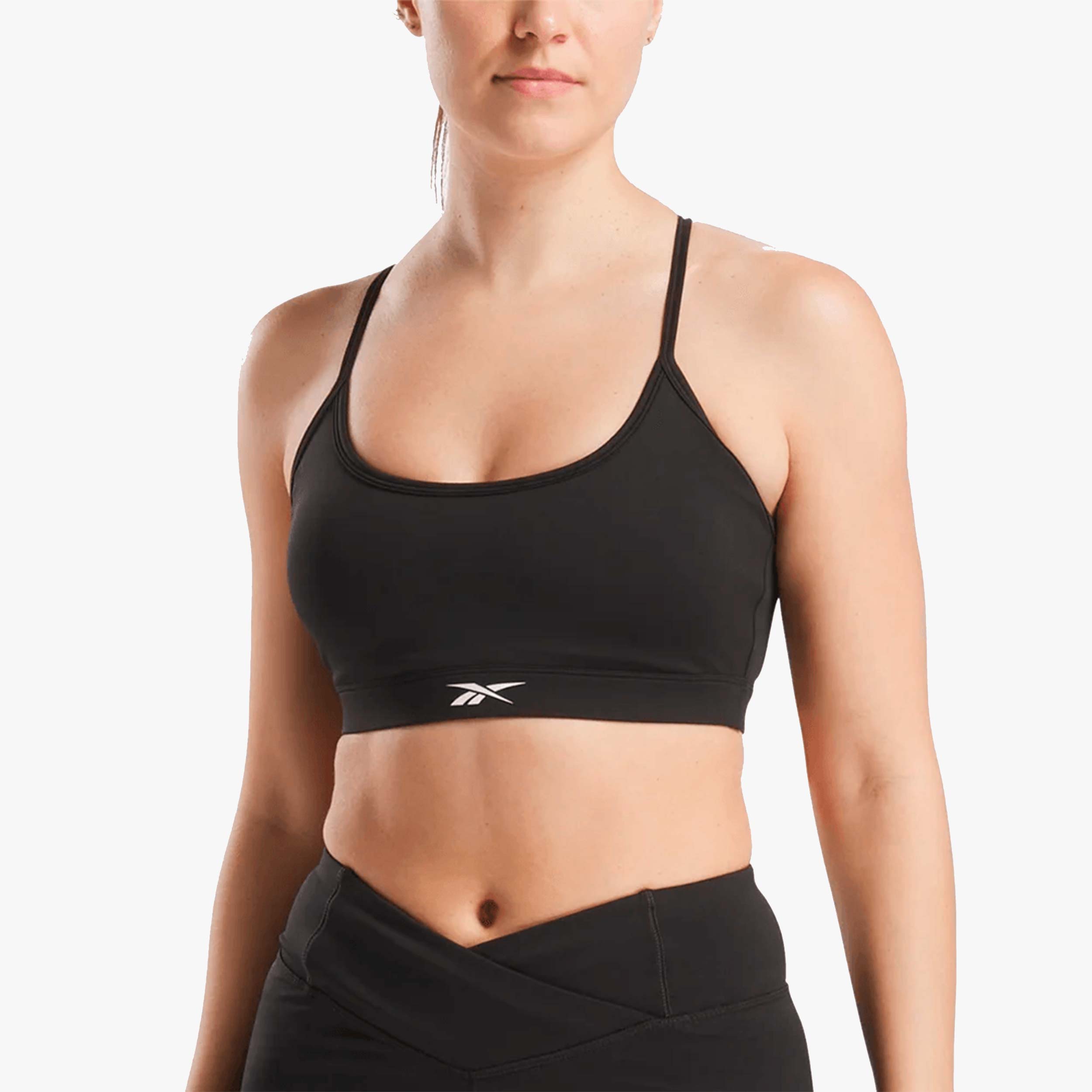 Reebok Top Deportivo Tri-back, NEGRO, hi-res
