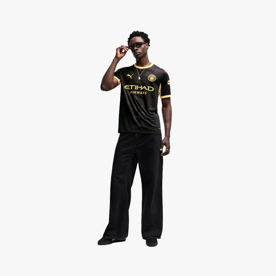 Puma Camiseta Manchester City Visitante 26/27, NEGRO, hi-res