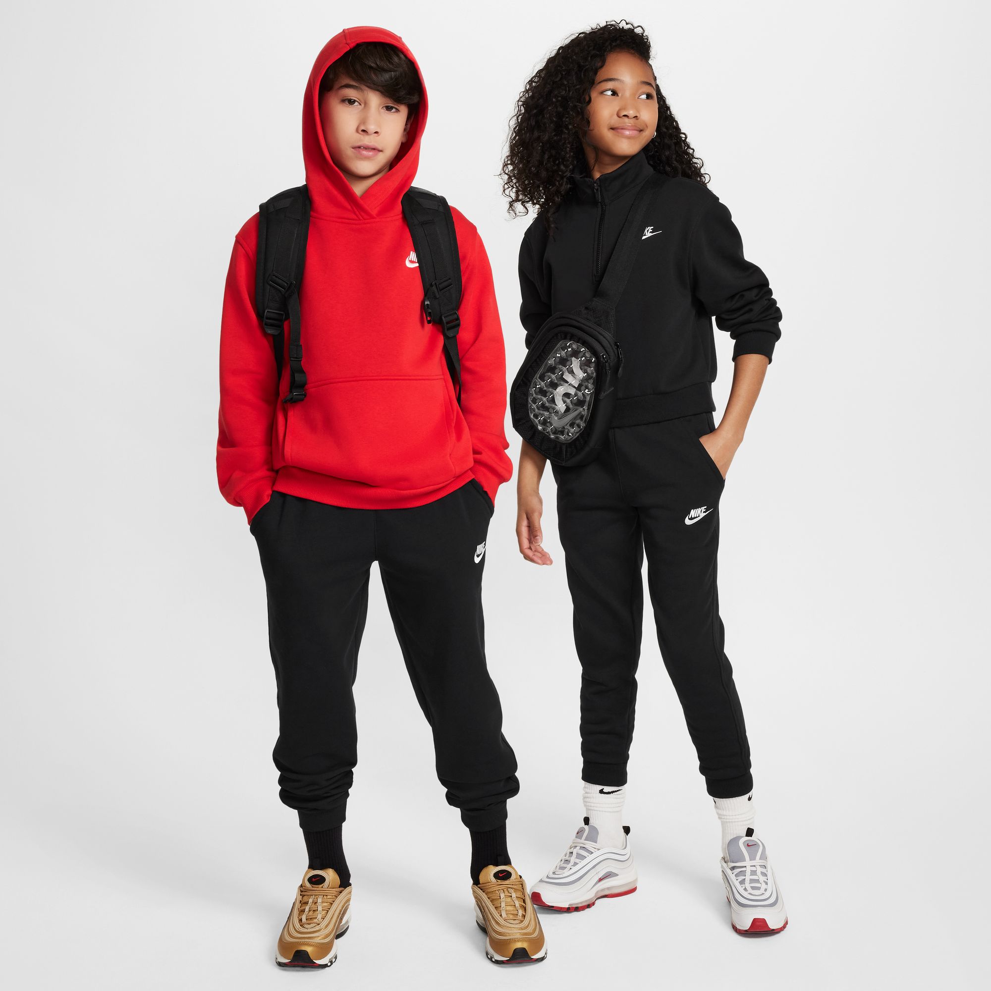 Nike Pantal&oacute;n Club Fleece, NEGRO, hi-res