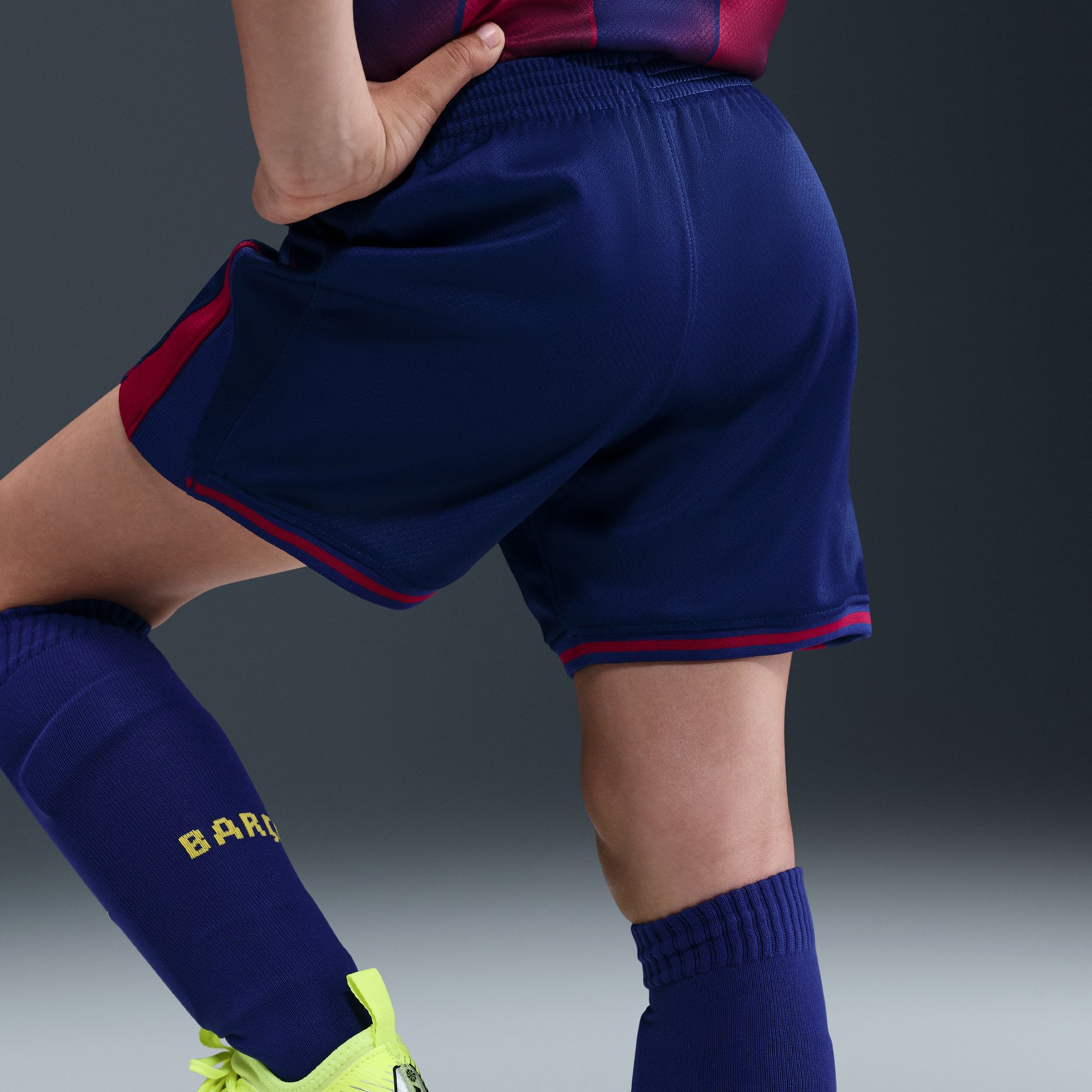 Nike Conjunto FC Barcelona 2025/26 Stadium Home, AZUL, hi-res