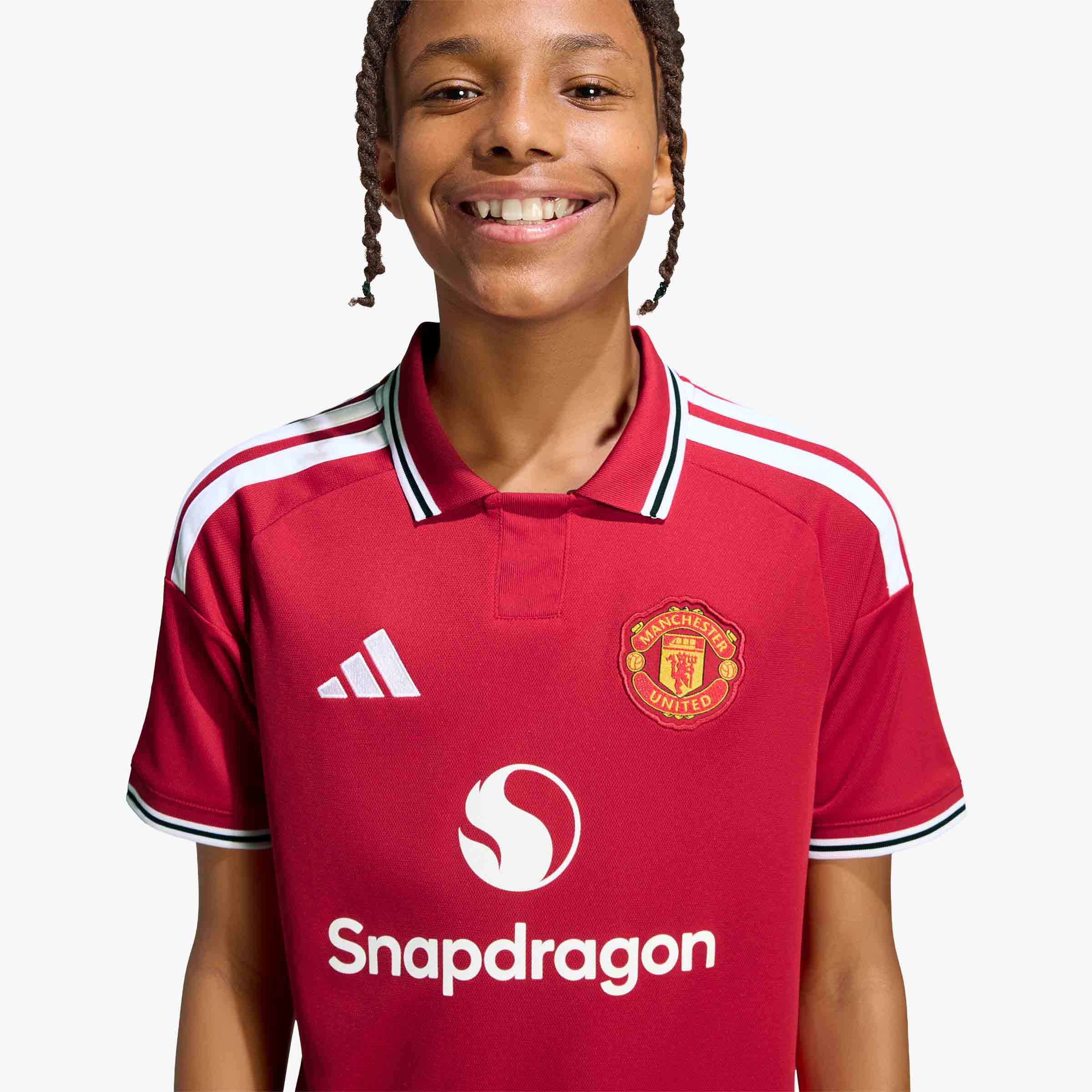 adidas Camiseta Manchester United Local 26/27 Ni&ntilde;os, ROJO, hi-res