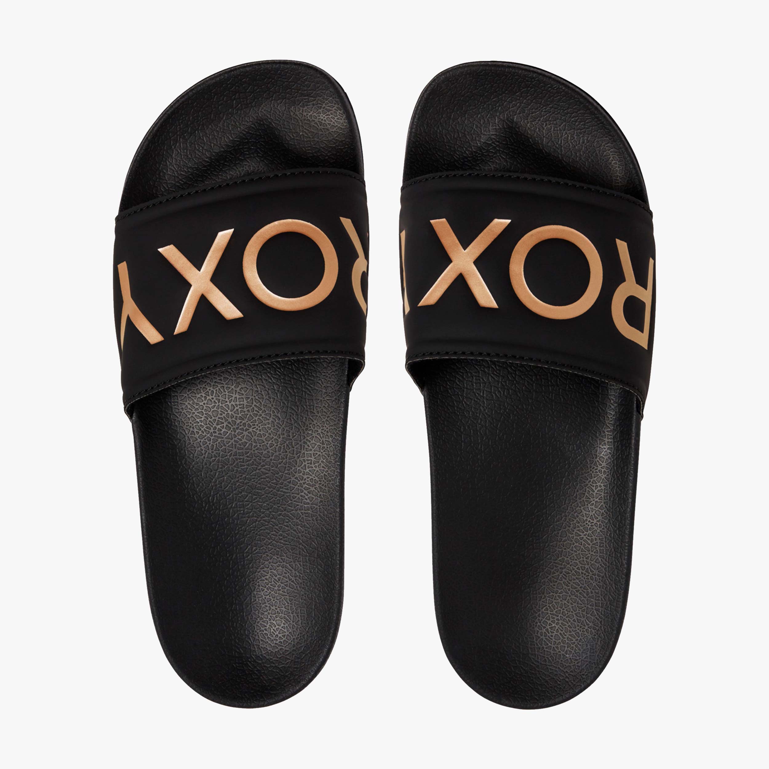 Roxy Sandalias Slippy II, NEGRO, hi-res