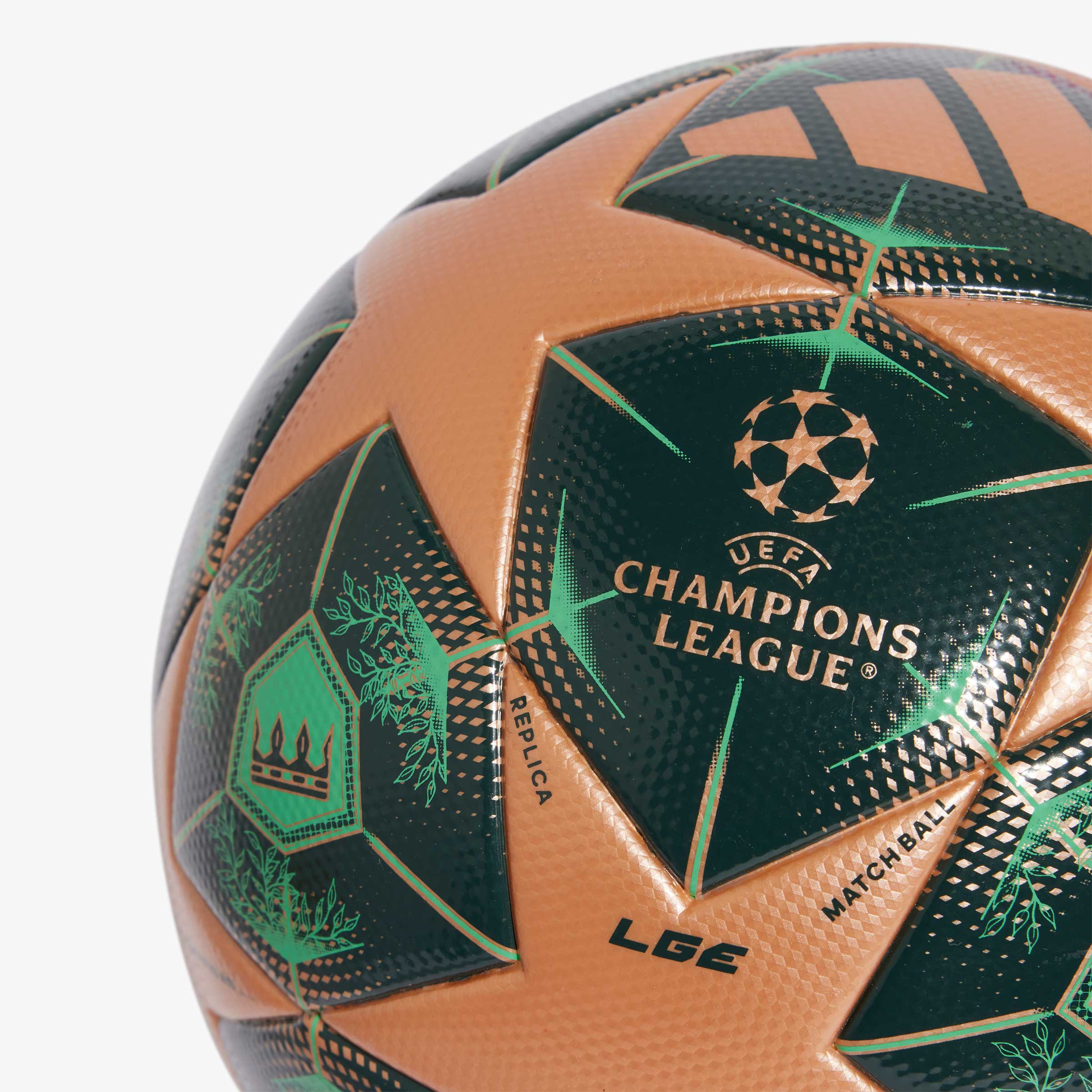 adidas Pelota de Fútbol UCL League, VERDE, hi-res