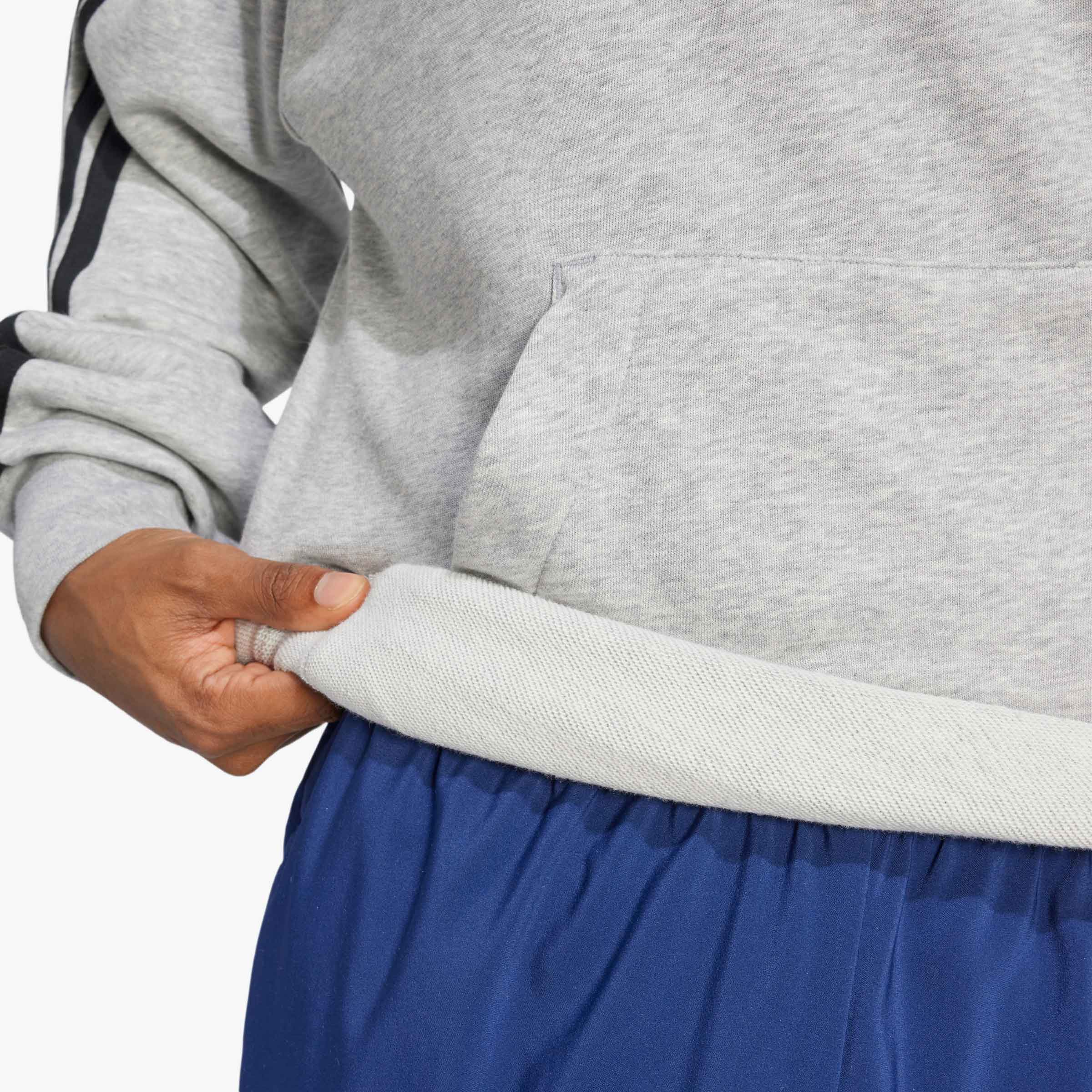 adidas Polerón Essentials 3 Tiras, GRIS, hi-res