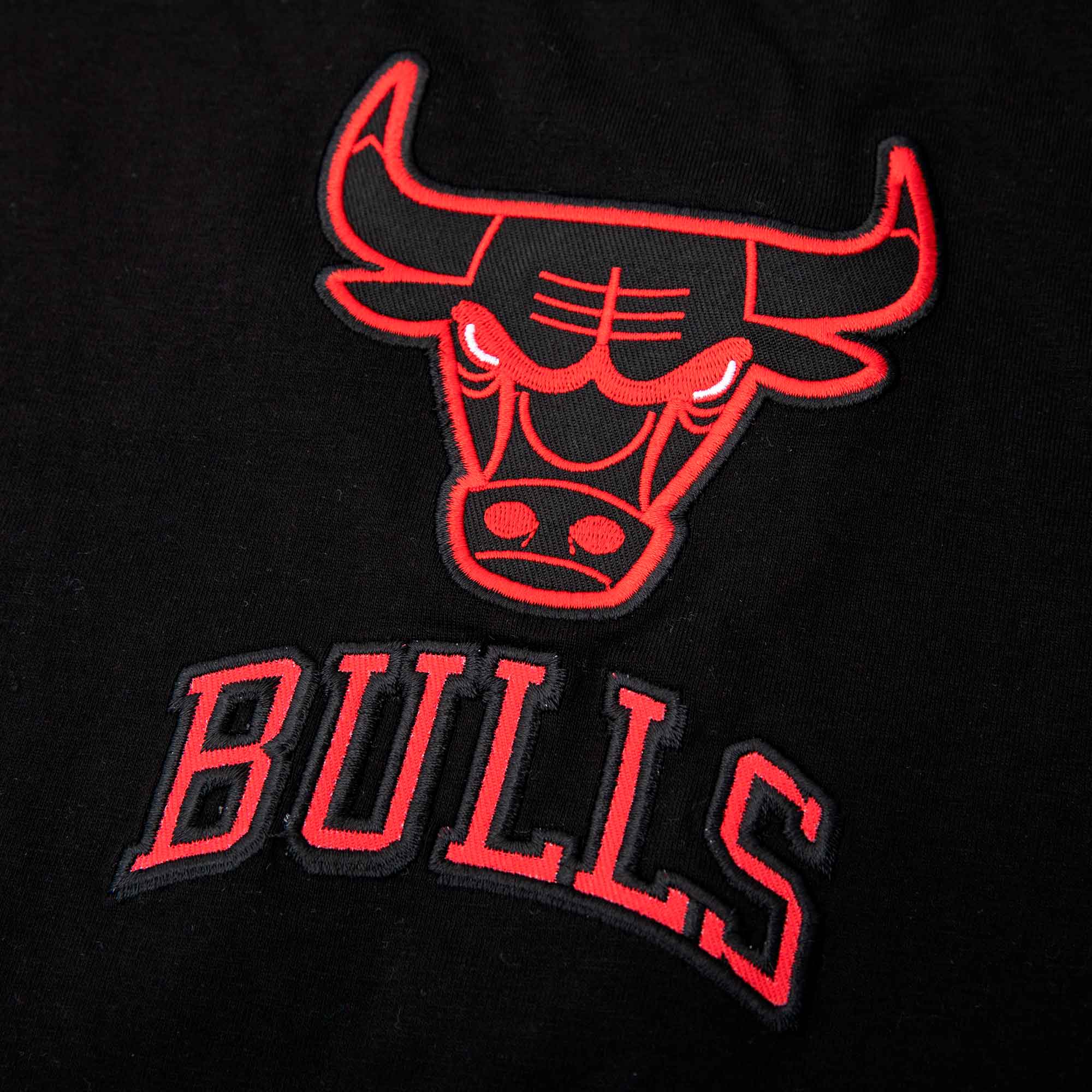NBA Polera Two Seam Bulls, NEGRO, hi-res