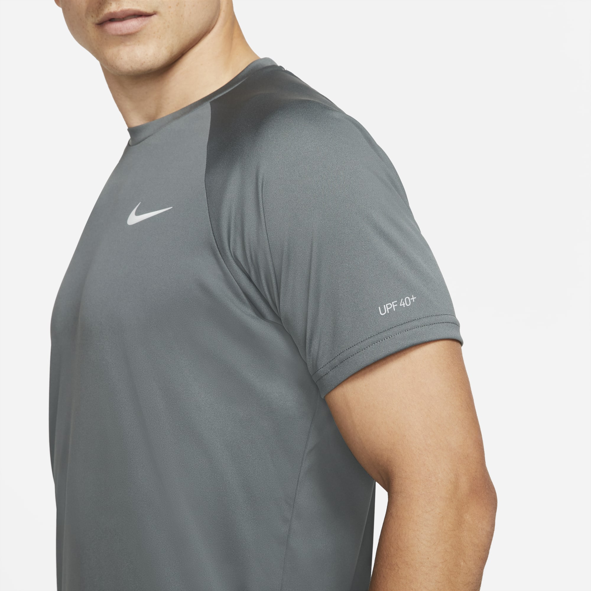 Nike Polera Essential Hydroguard, BLANCO, hi-res