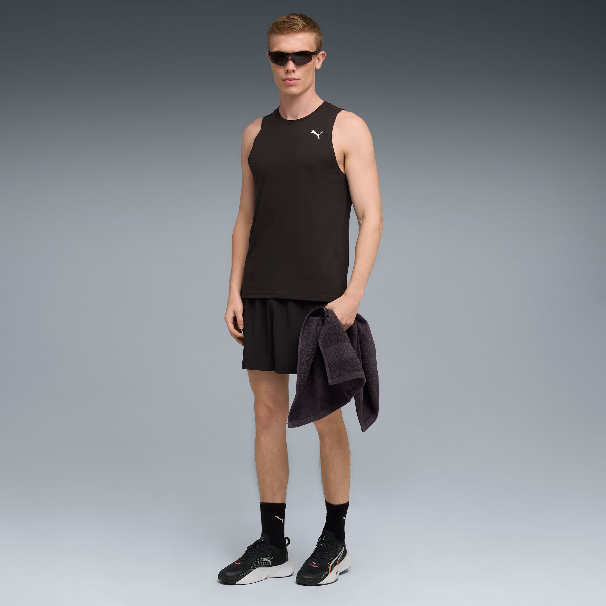 Puma Polera Train All Day TECH, NEGRO, hi-res