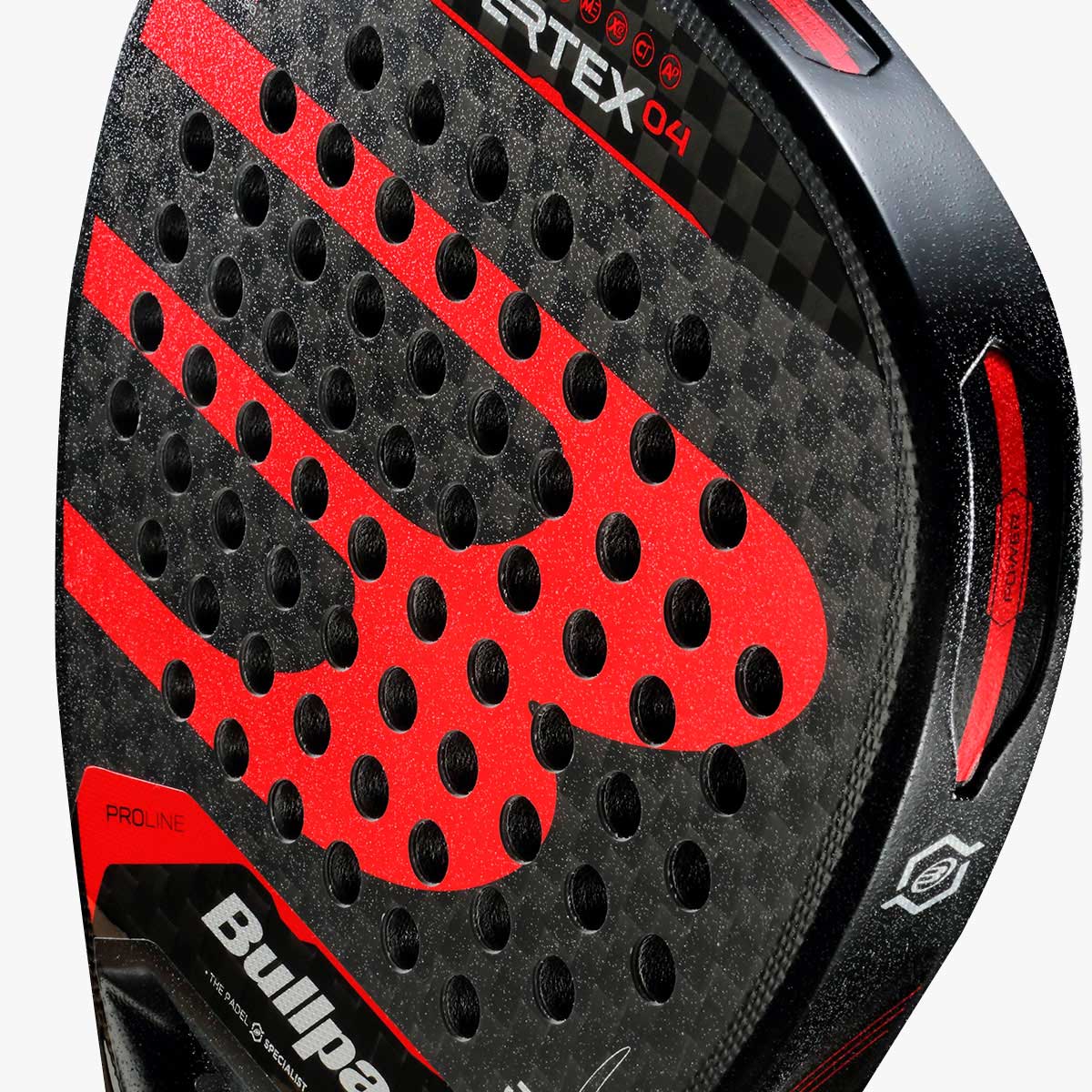 Bullpadel Pala de P&aacute;del Vertex04, NEGRO, hi-res