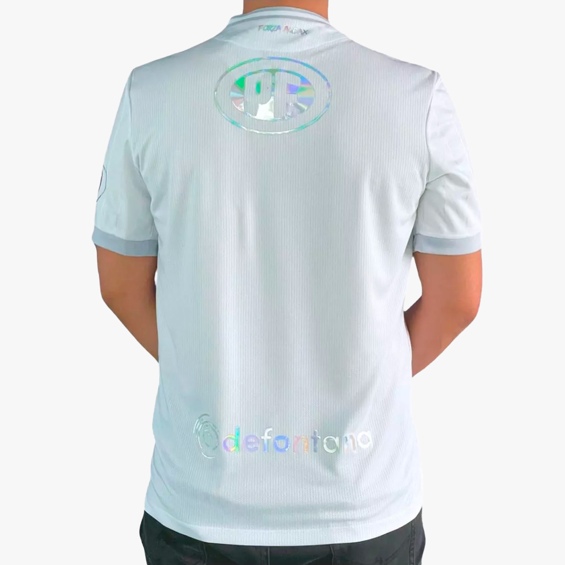 Macron Camiseta Oficial Audax Italiano Visita 2025, BLANCO, hi-res