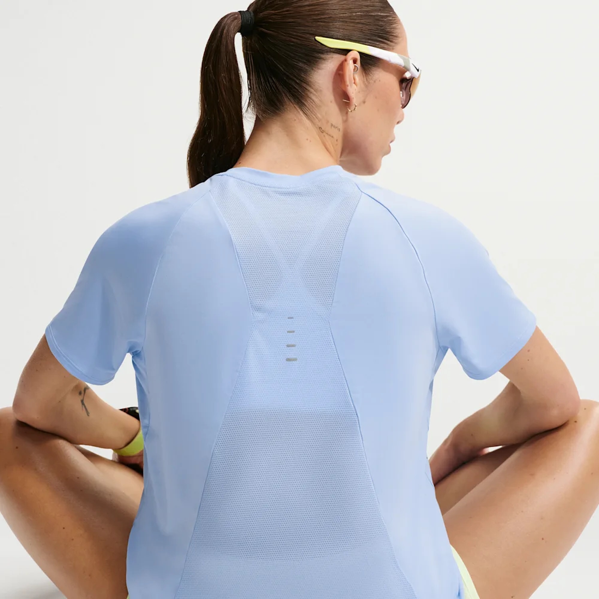 Nike Polera Swift Dri-FIT, AZUL, hi-res