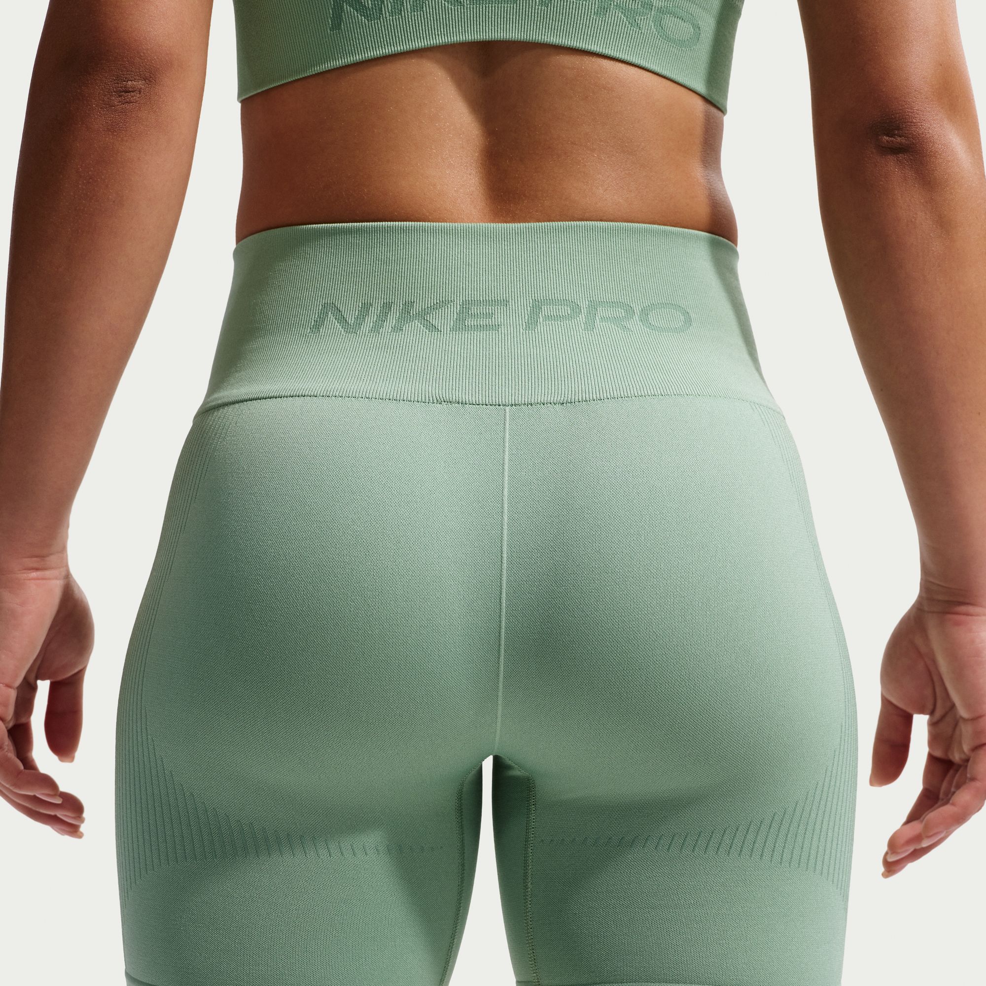 Nike Shorts de ciclismo Pro Seamless, NEGRO, hi-res