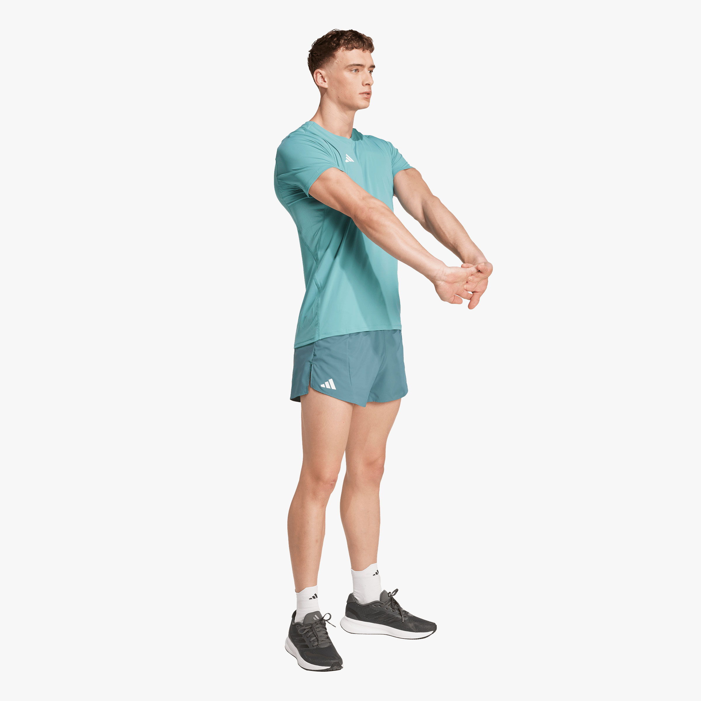 adidas Polera de Running Adizero Essentials, VERDE, hi-res