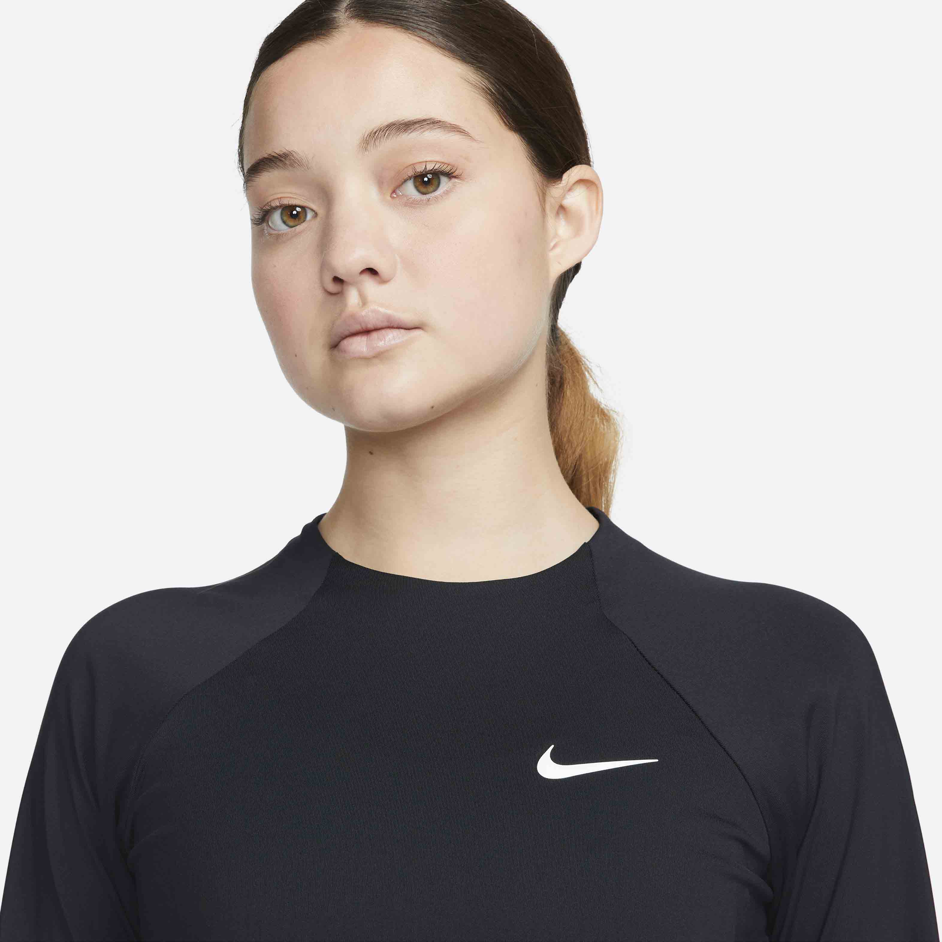 Nike Essential Swim Hydroguard, NEGRO, hi-res