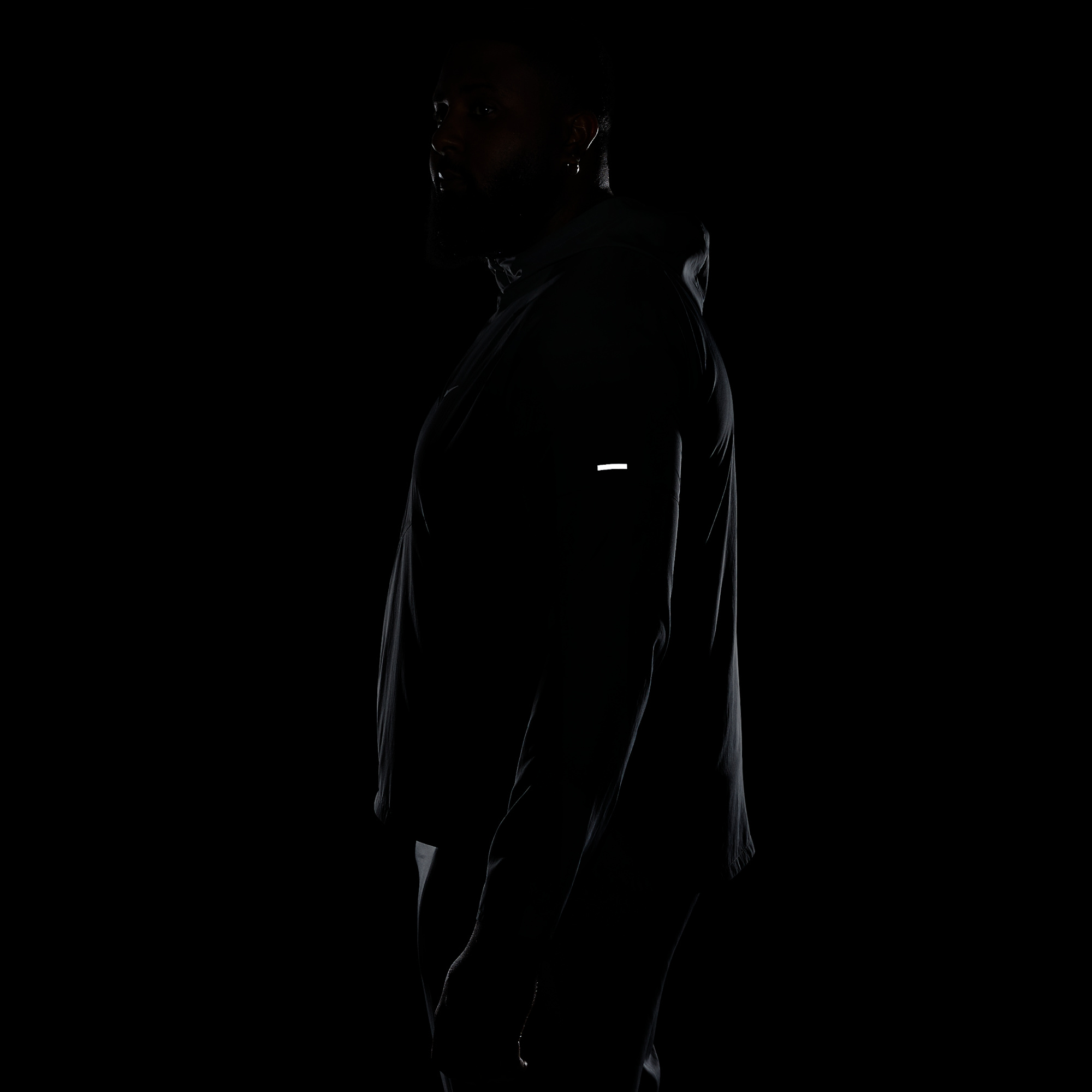 Nike Repel Miler, NEGRO, hi-res