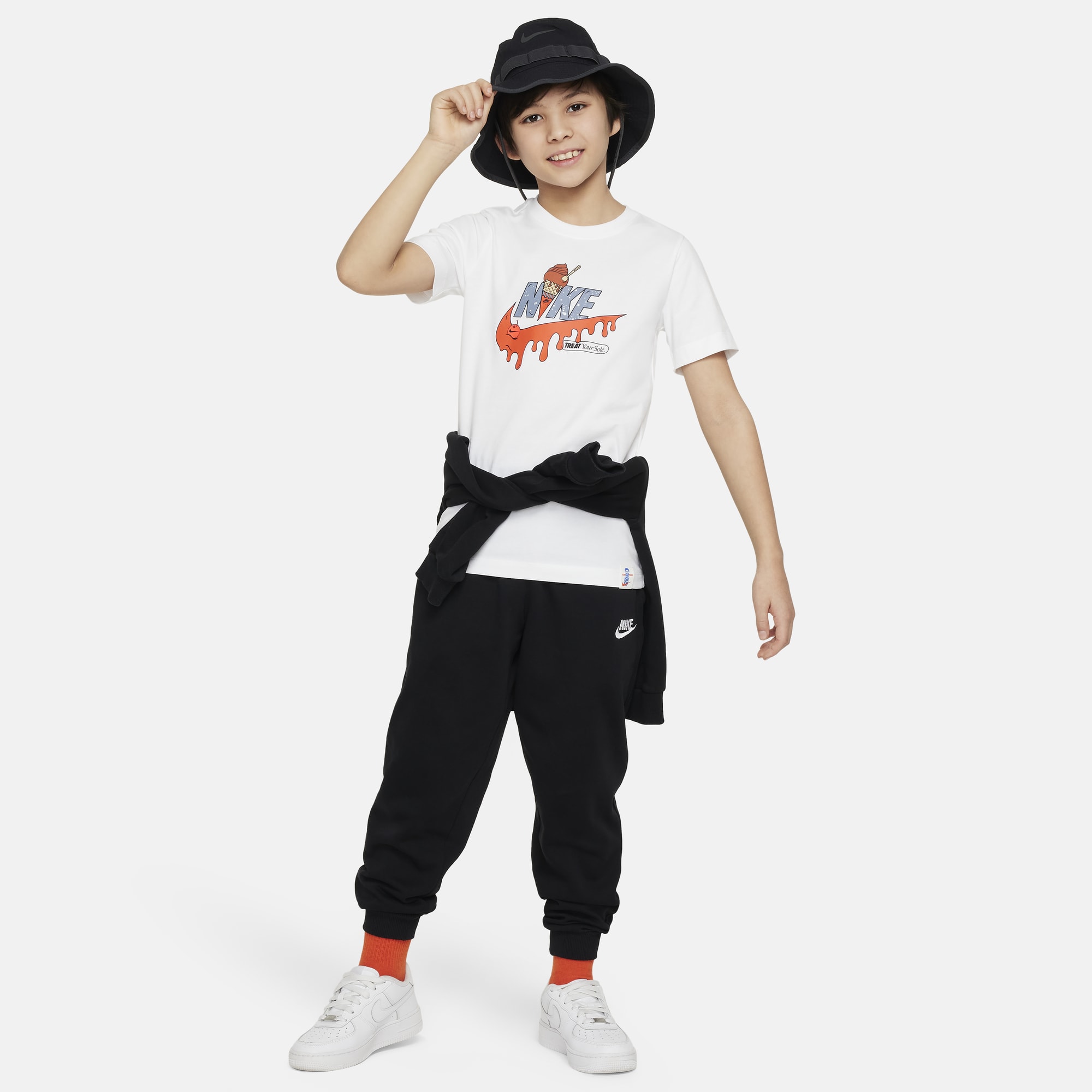 Nike Polera Sportswear, BLANCO, hi-res