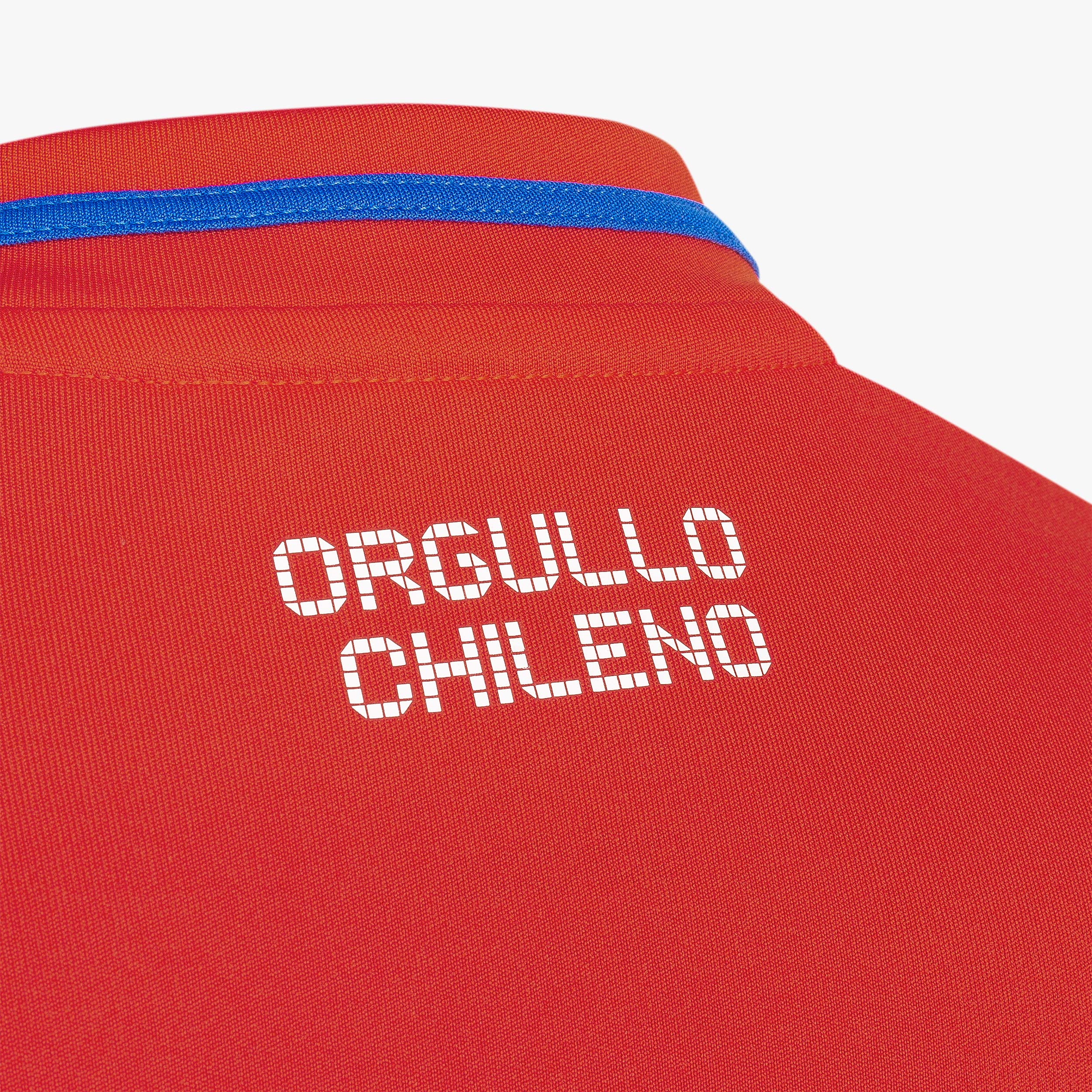 adidas Camiseta Chile Local 2024 Mujer, ROJO, hi-res