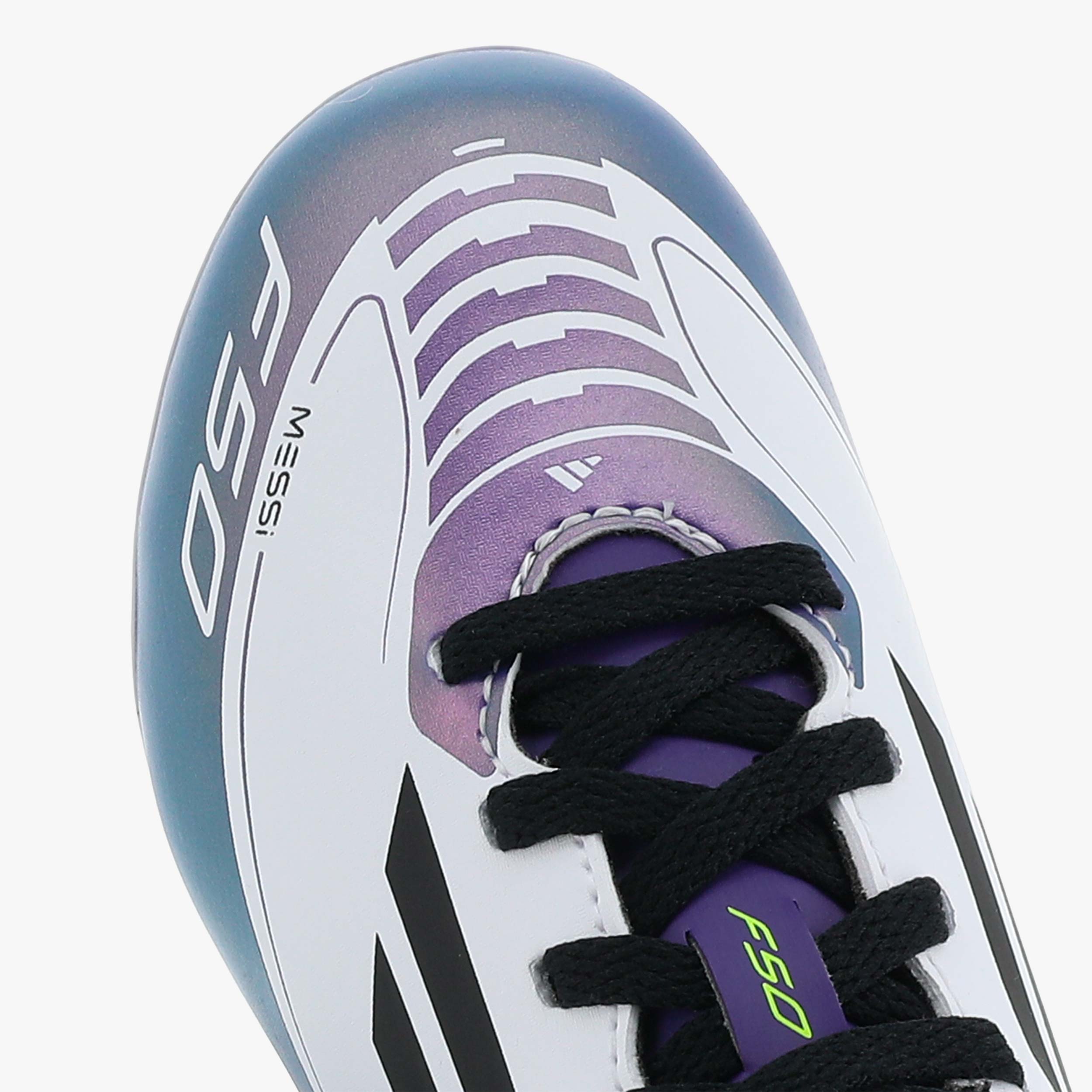 adidas Zapatillas F50 Club FXG J Messi, BLANCO, hi-res