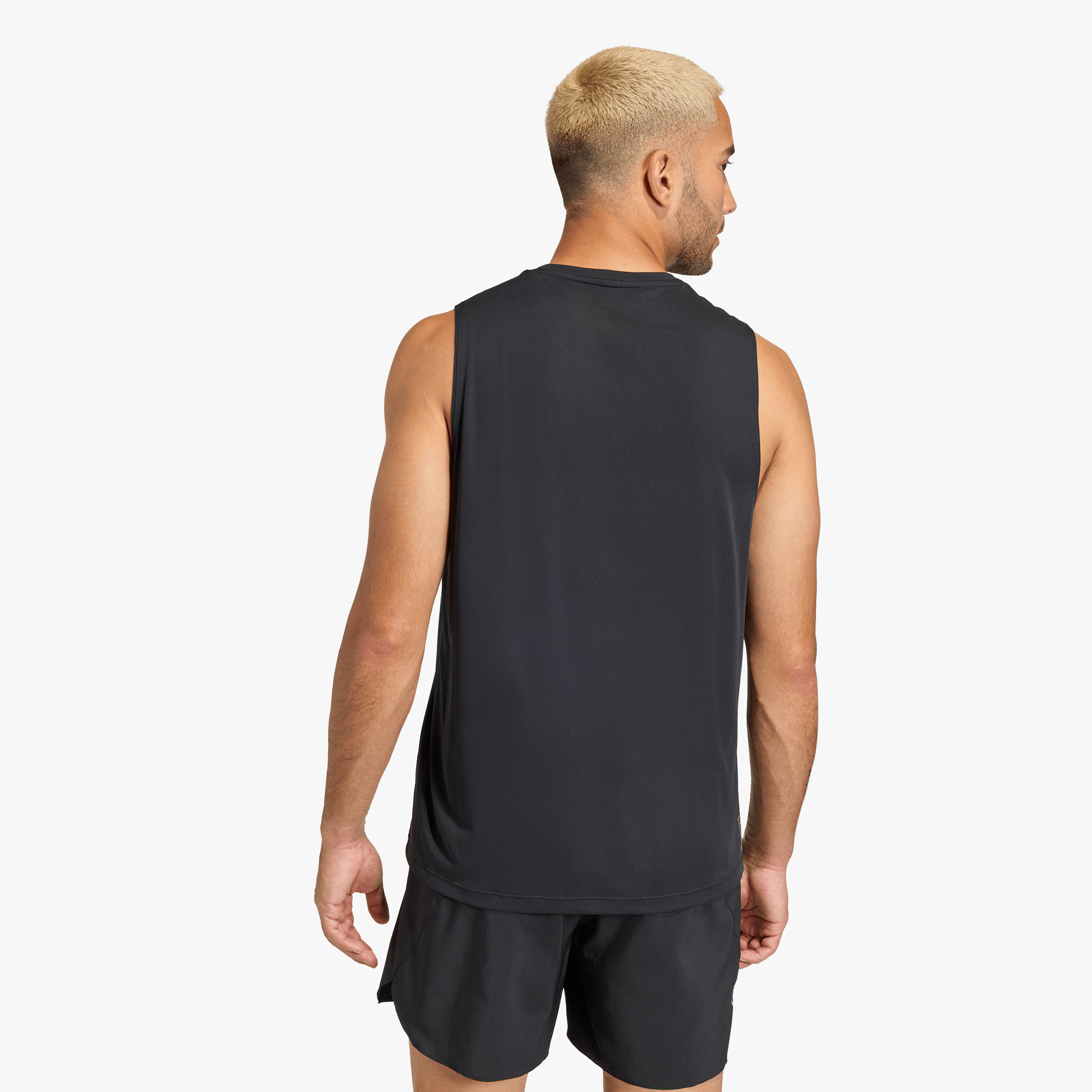 adidas Polera de Running Adi365 Essentials, NEGRO, hi-res