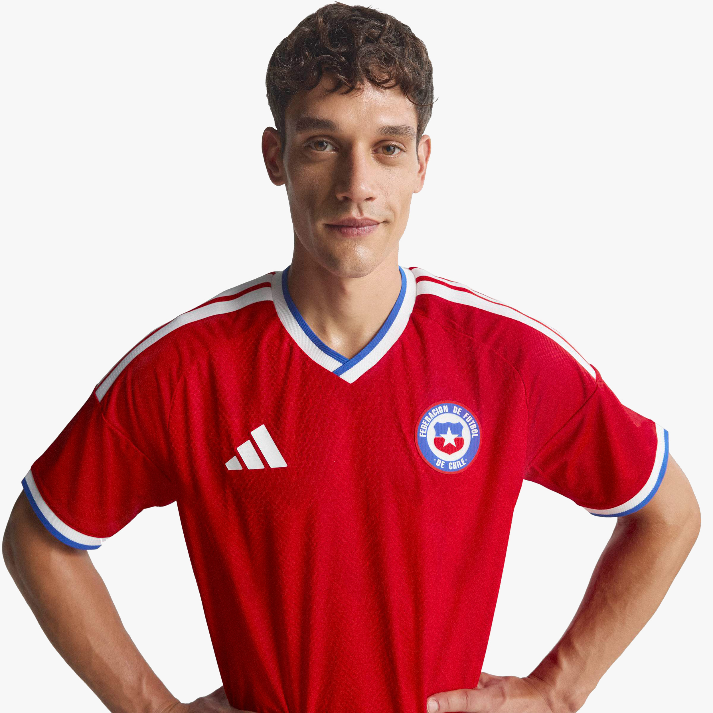 adidas Camiseta Chile Local 2026 Versi&oacute;n Jugador, ROJO, hi-res