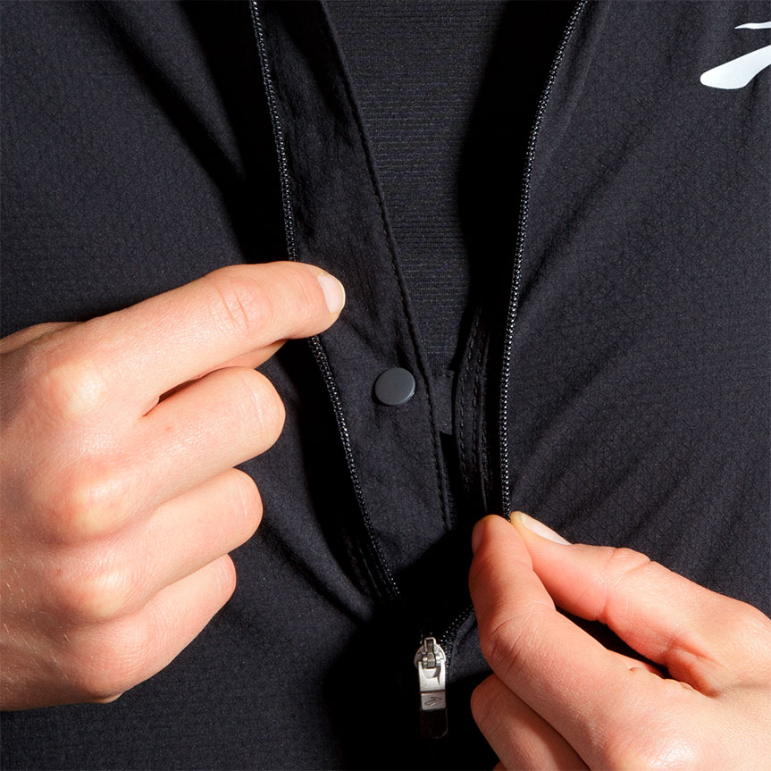 Brooks Canopy Jacket, NEGRO, hi-res