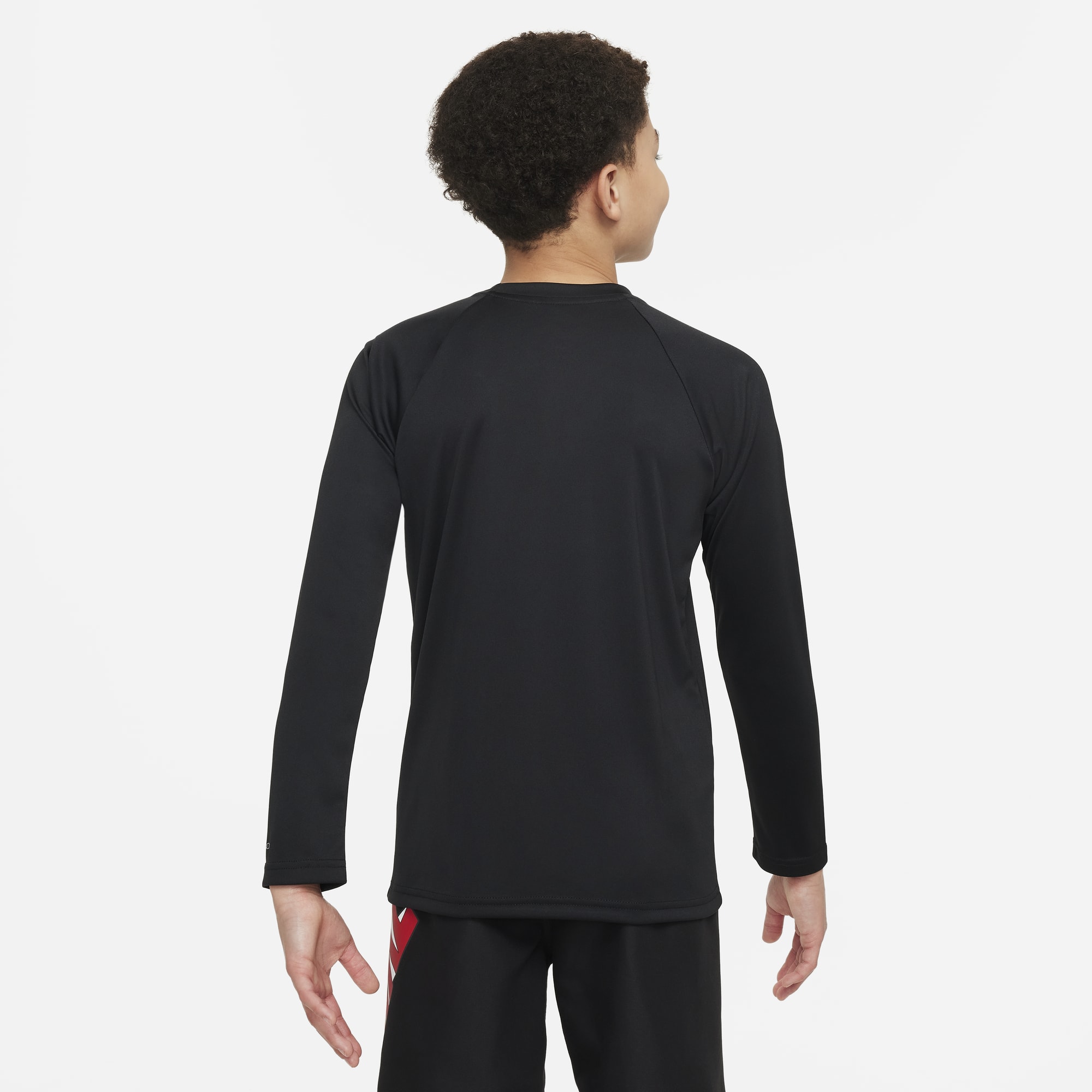Nike Polera Swim Hydroguard, NEGRO, hi-res