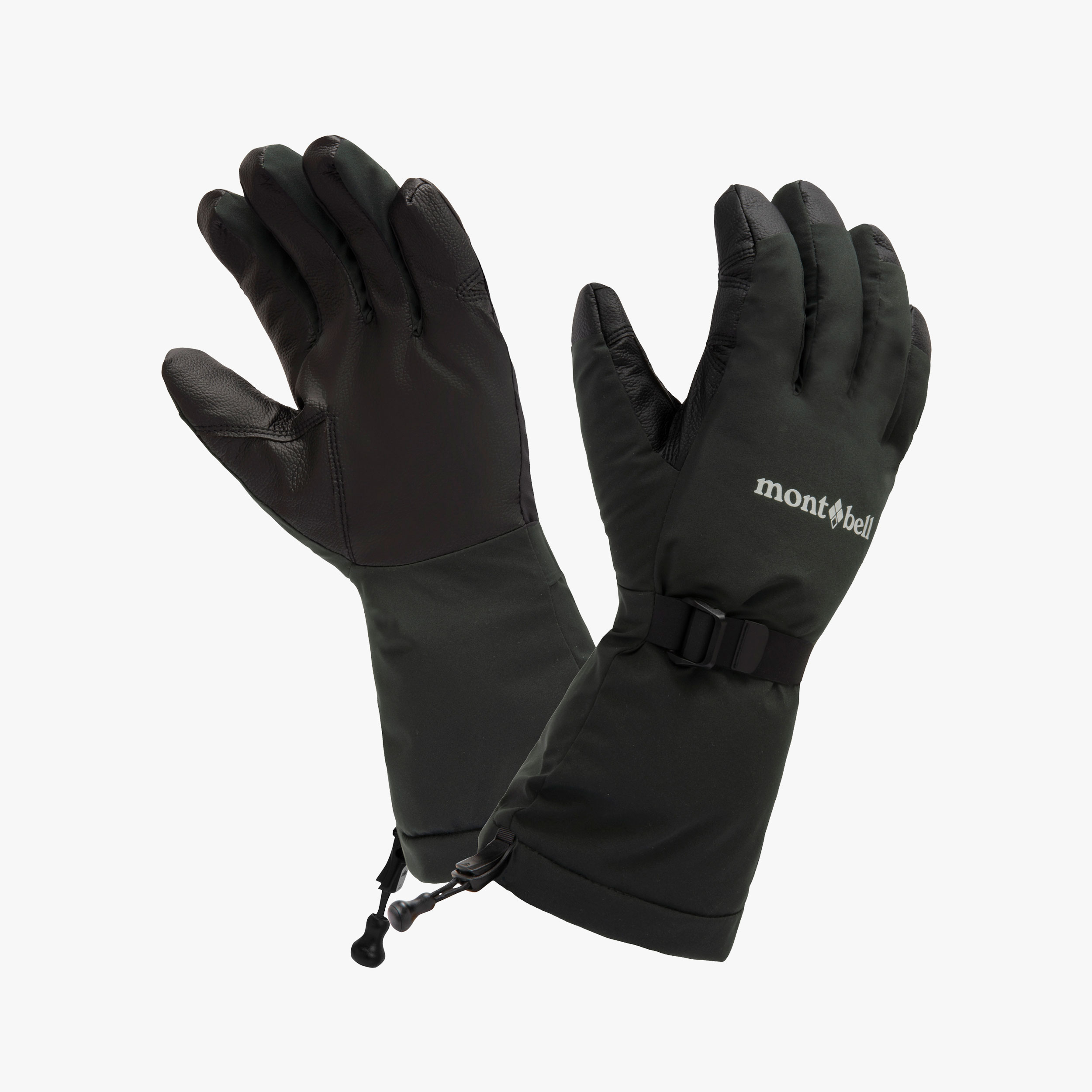 Mont-Bell Guantes Powder, NEGRO, hi-res