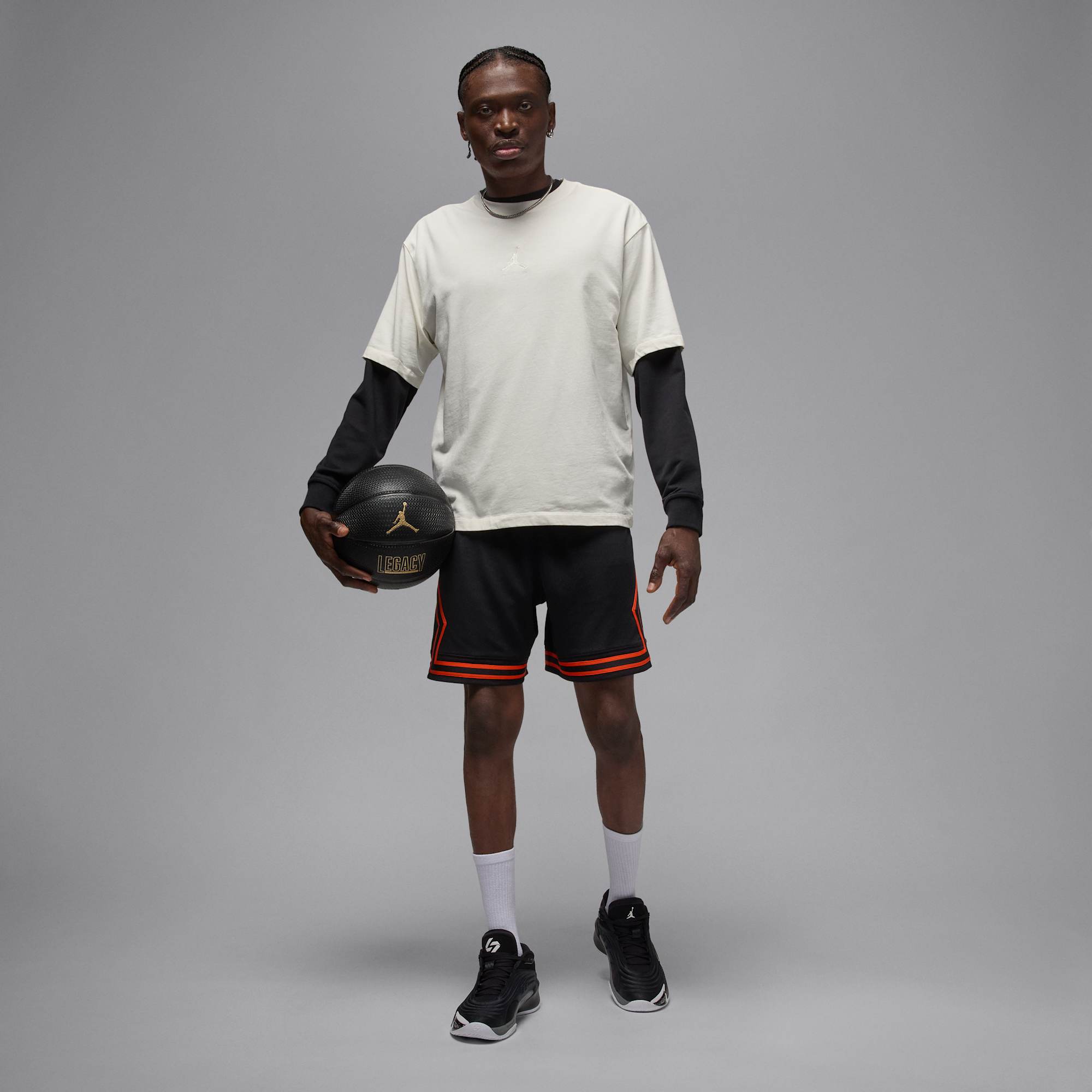 Jordan Shorts Sport, NEGRO, hi-res