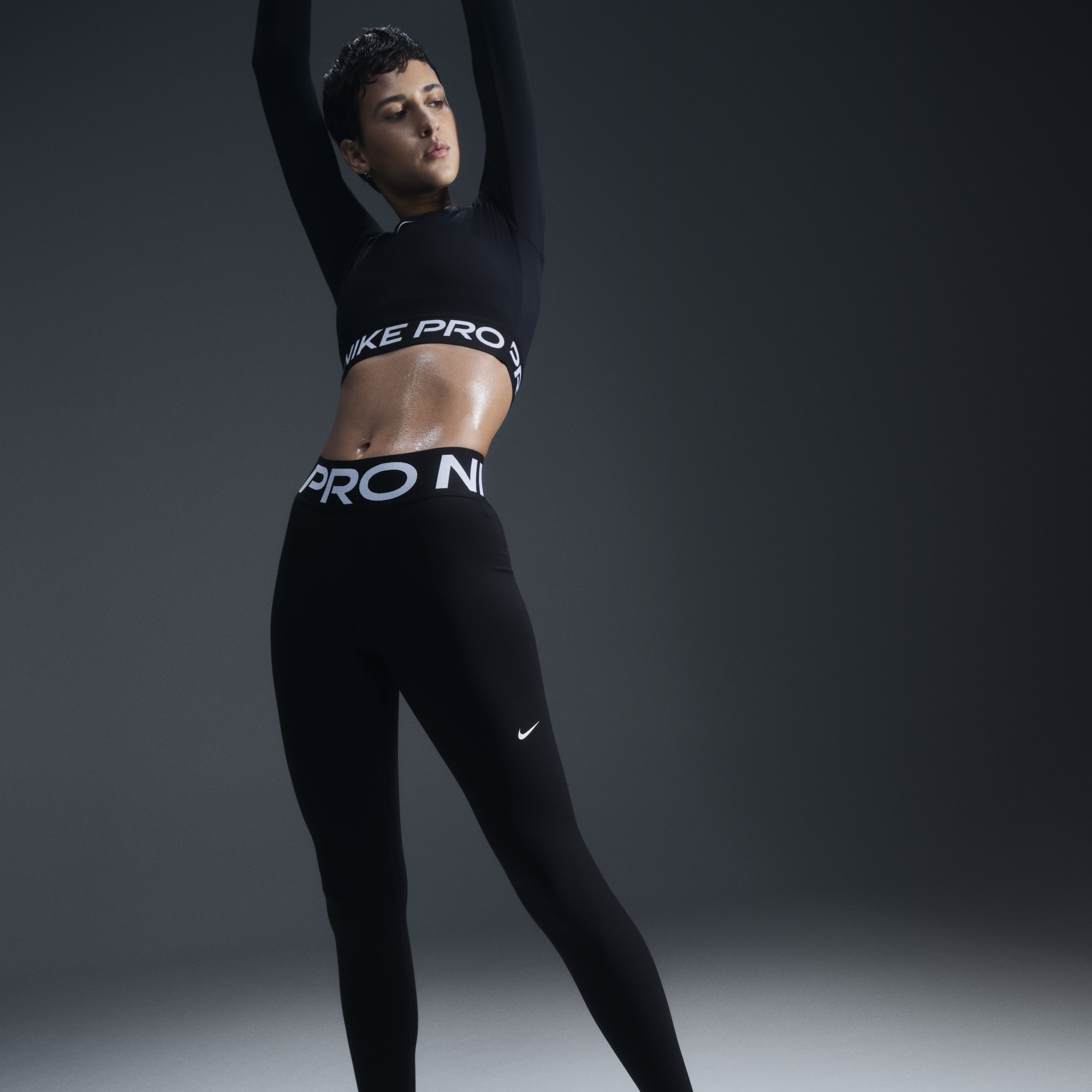 Nike Calzas Pro Sculpt, NEGRO, hi-res