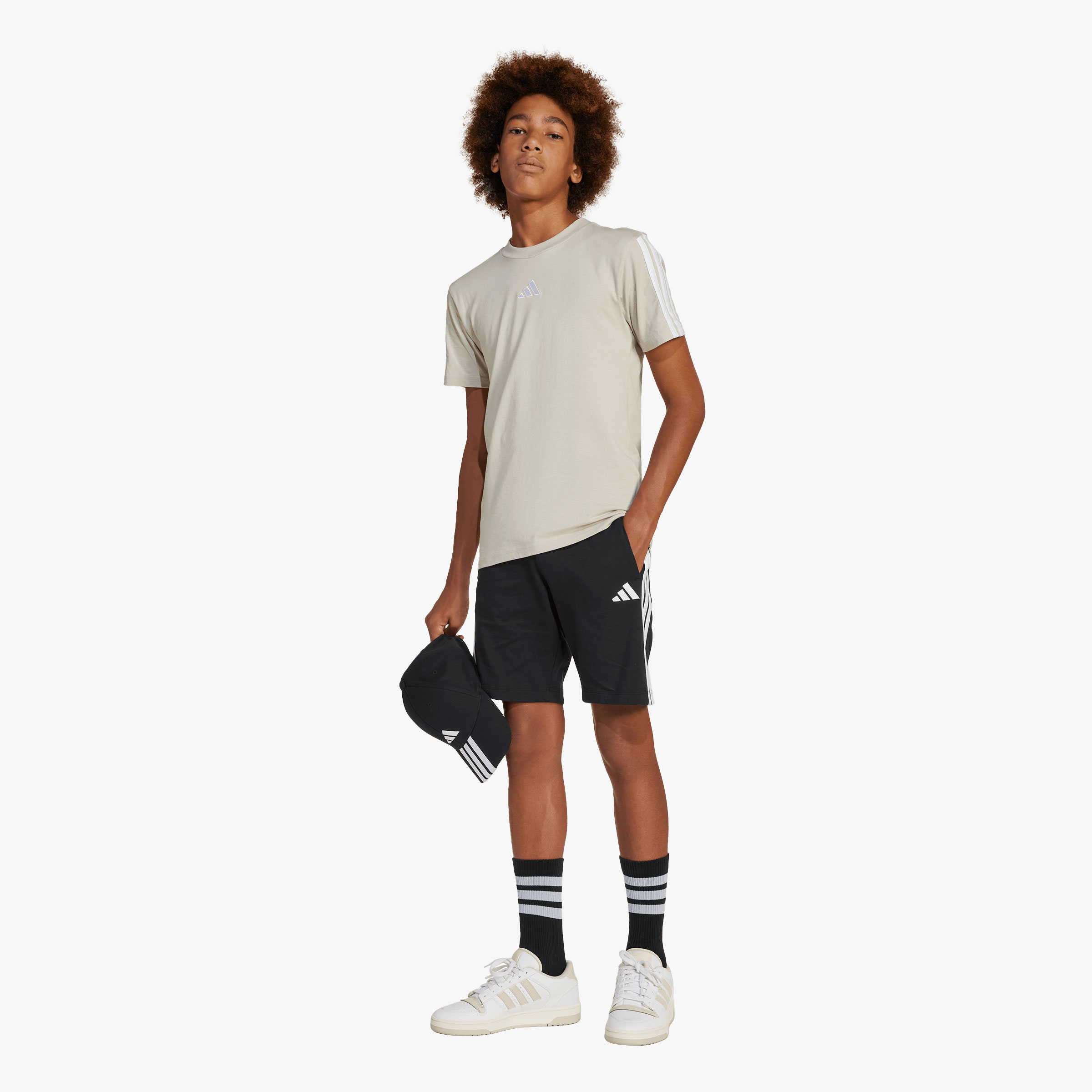 adidas Shorts Essentials Ni&ntilde;os, NEGRO, hi-res