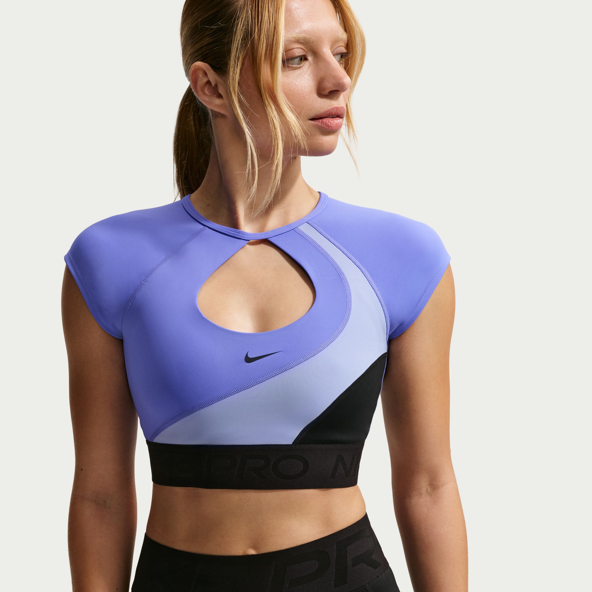 Nike Top Deportivo Pro Sculpt, NEGRO, hi-res