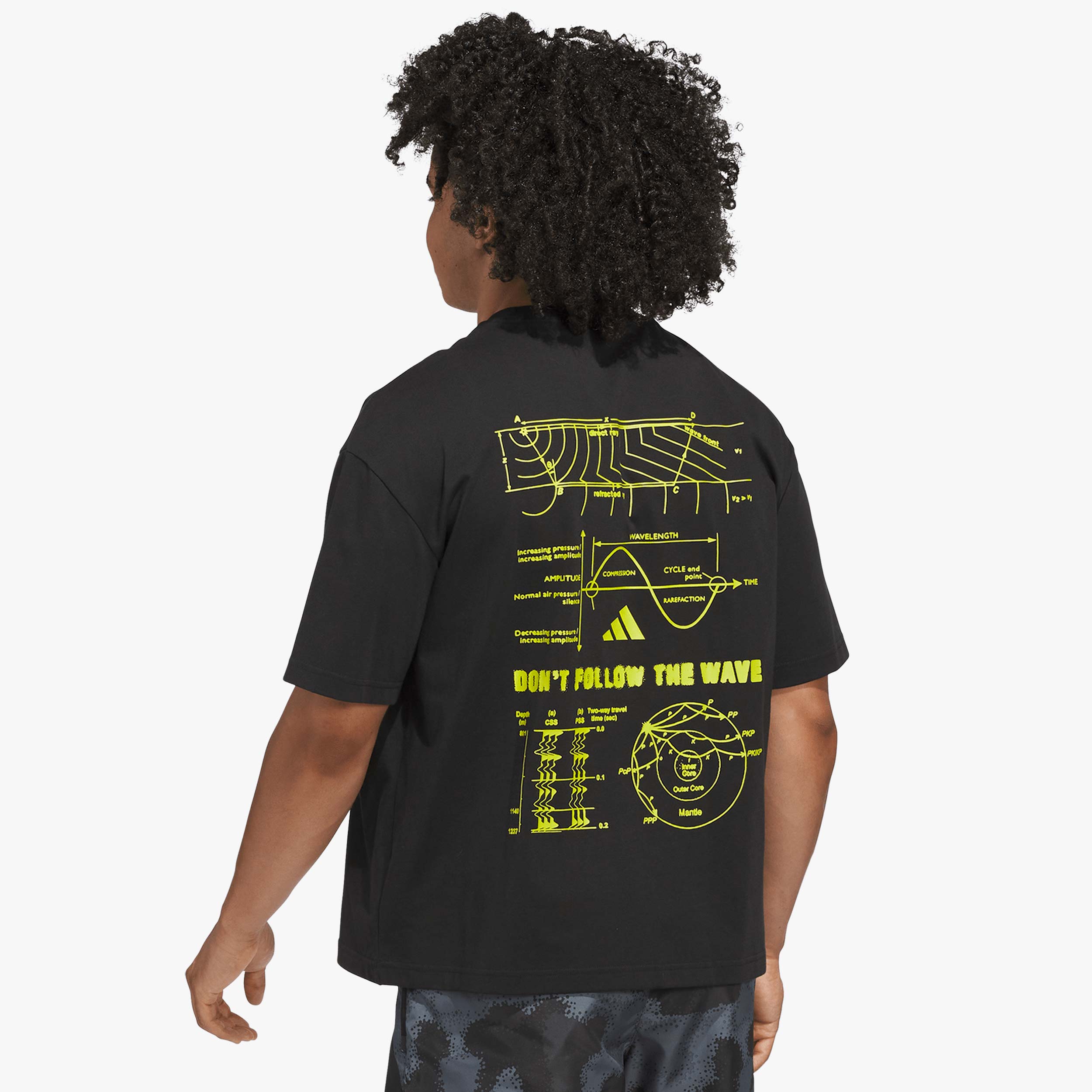 adidas Polera Anthony Edwards, NEGRO, hi-res