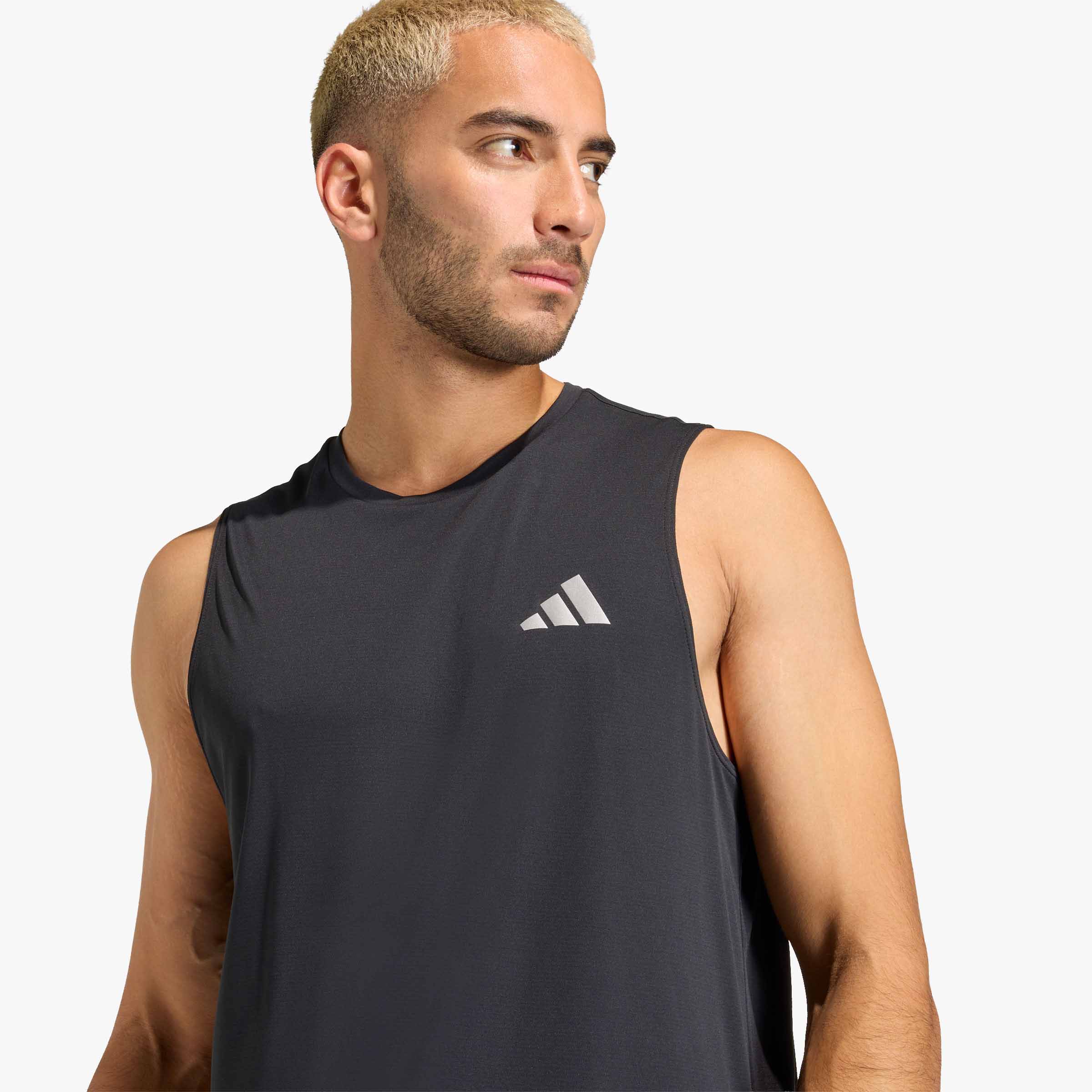 adidas Polera de Running Adi365 Essentials, NEGRO, hi-res