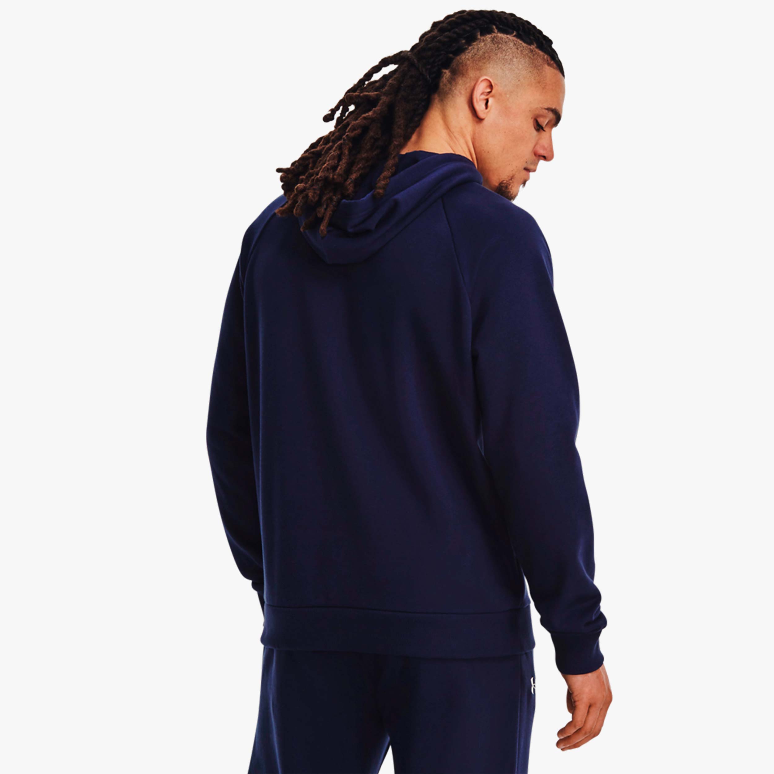 Under Armour Poler&oacute;n Rival Fleece, AZUL, hi-res