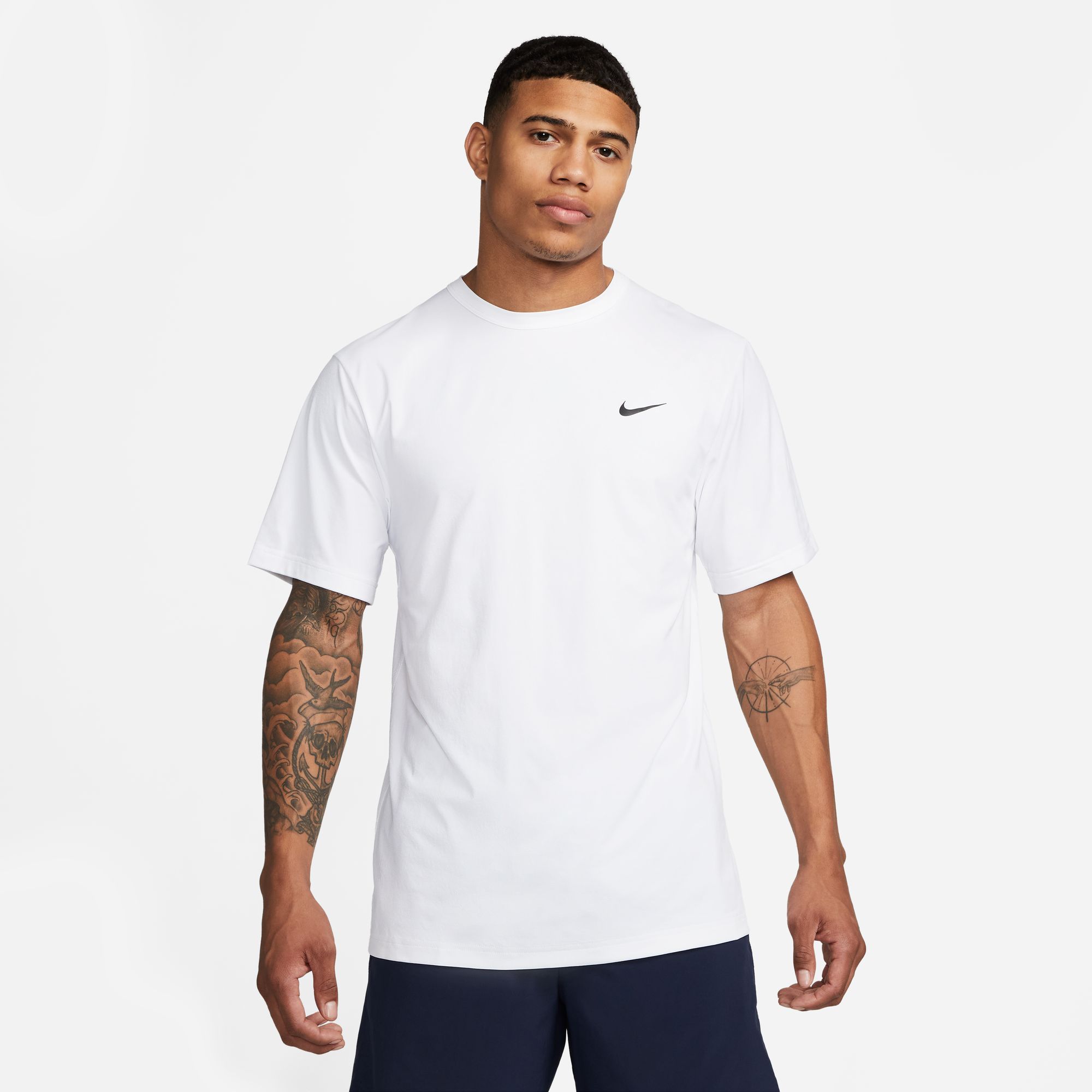 Nike Polera Dri-FIT UV Hyverse, BLANCO, hi-res