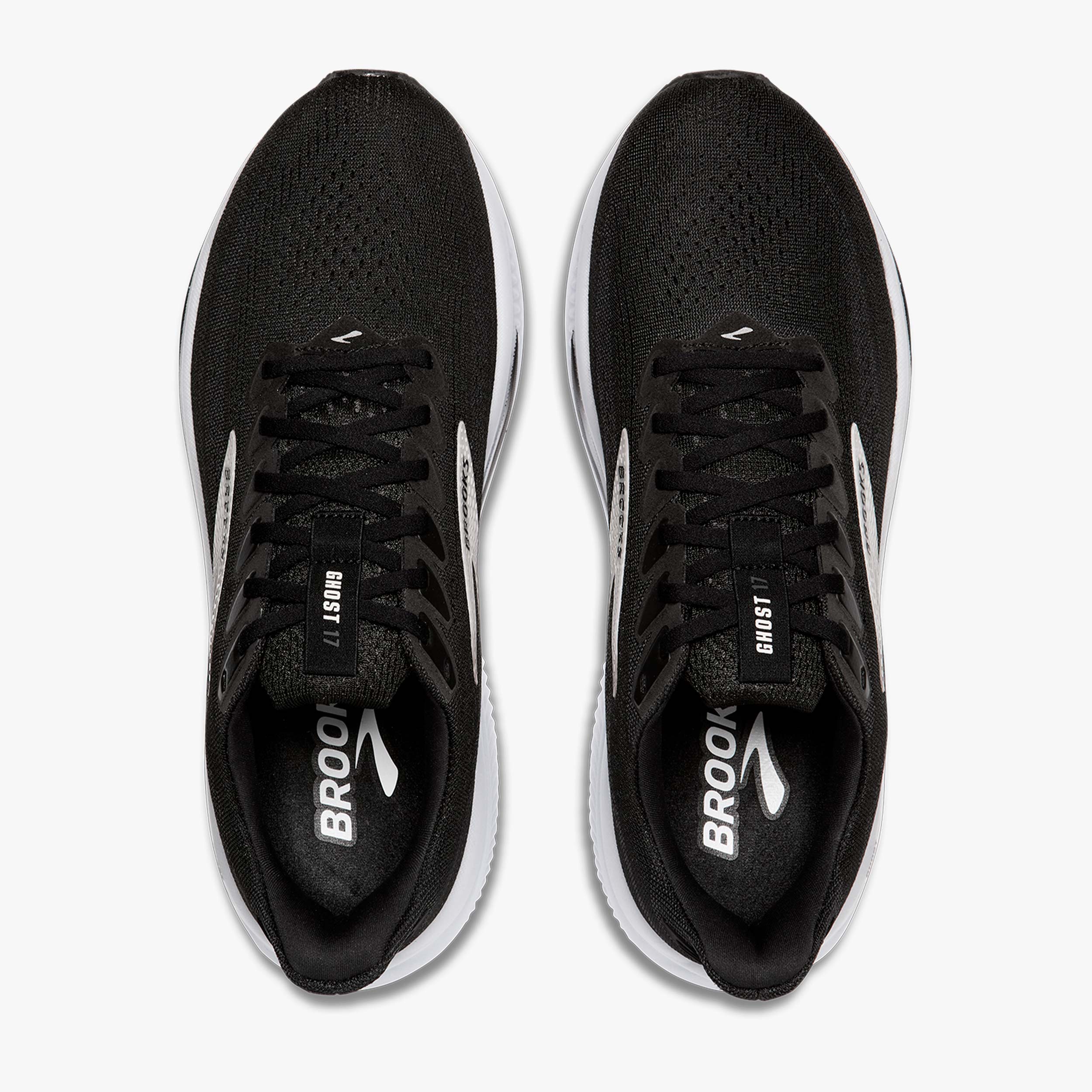 Brooks Zapatillas Ghost 17, NEGRO, hi-res