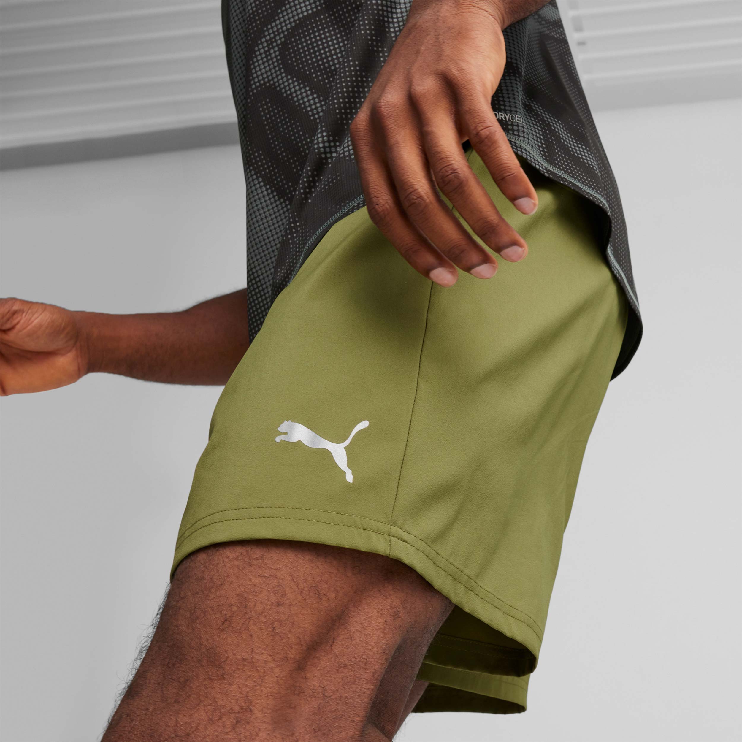 Puma Shorts Run Fav 2 in 1, VERDE, hi-res