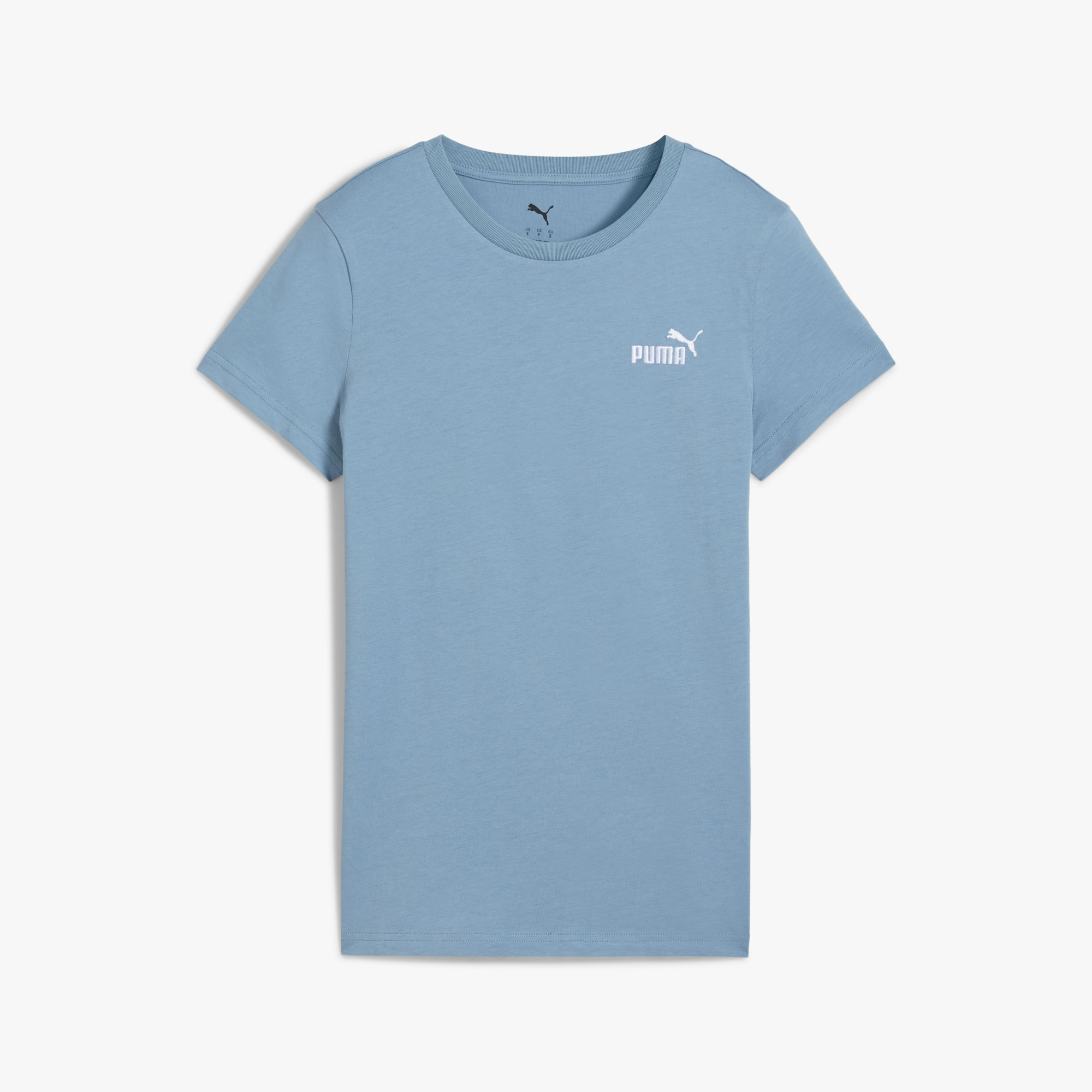Puma Polera Essentials Small No. 1 Logo, AZUL, hi-res