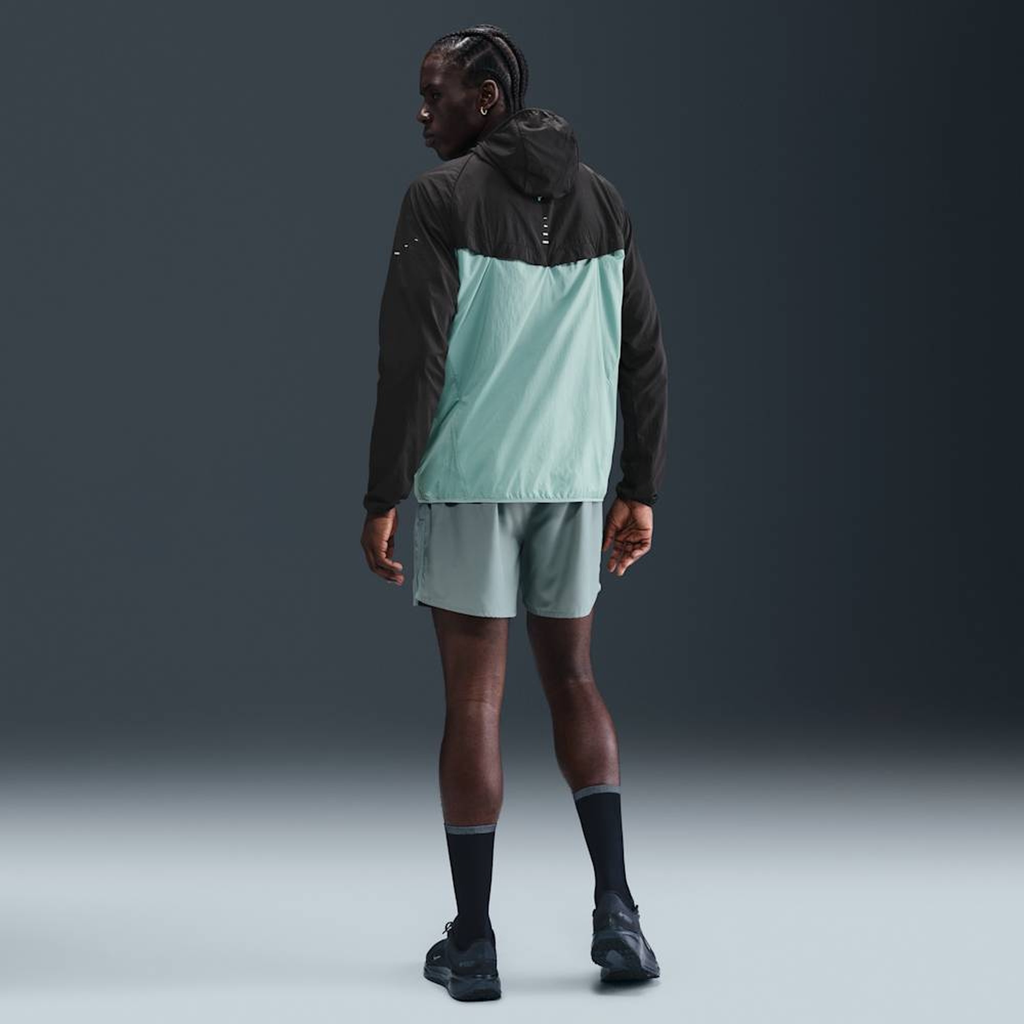 Nike Chaqueta Repel UV Stride, NEGRO, hi-res