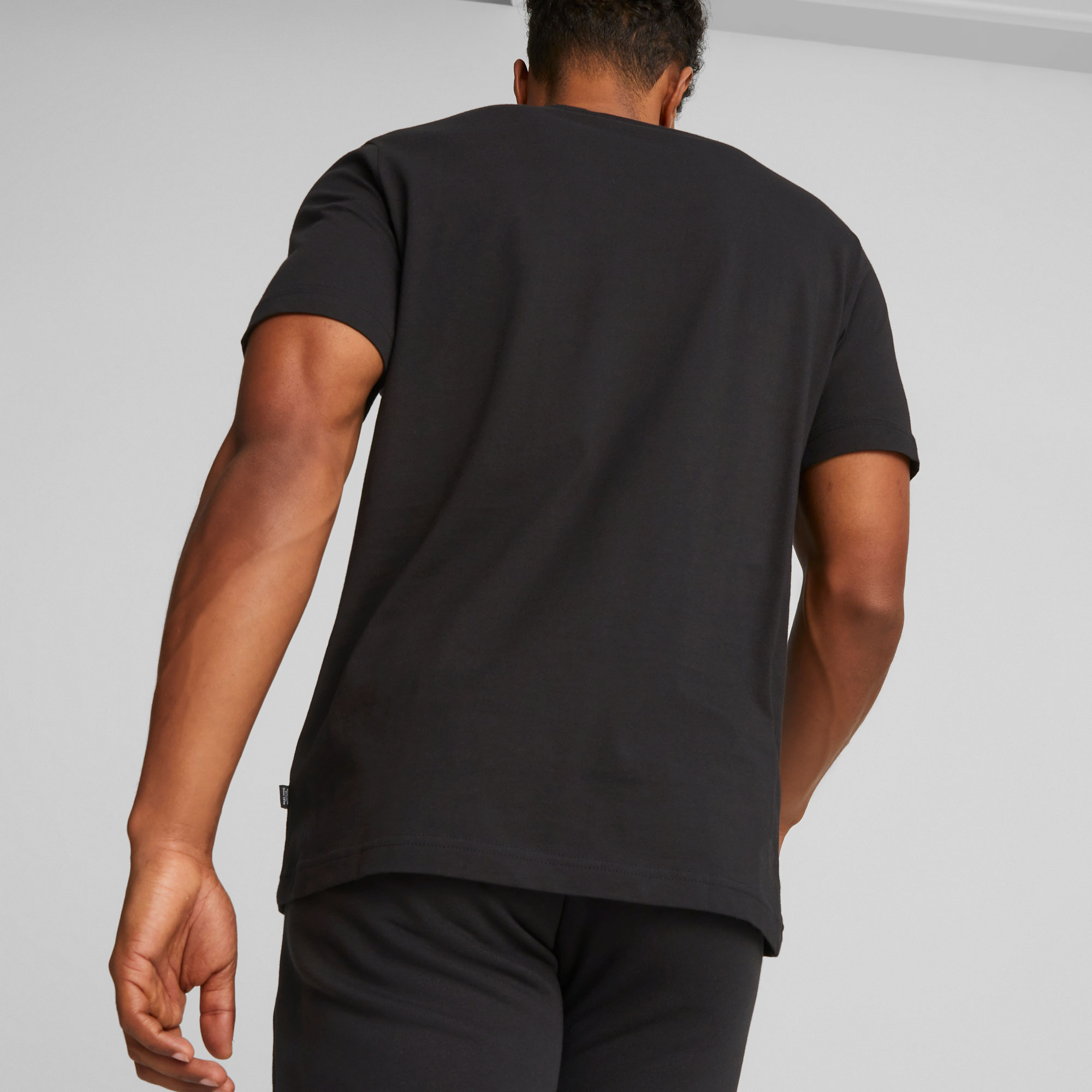 Puma Polera Essentials Small Logo, NEGRO, hi-res