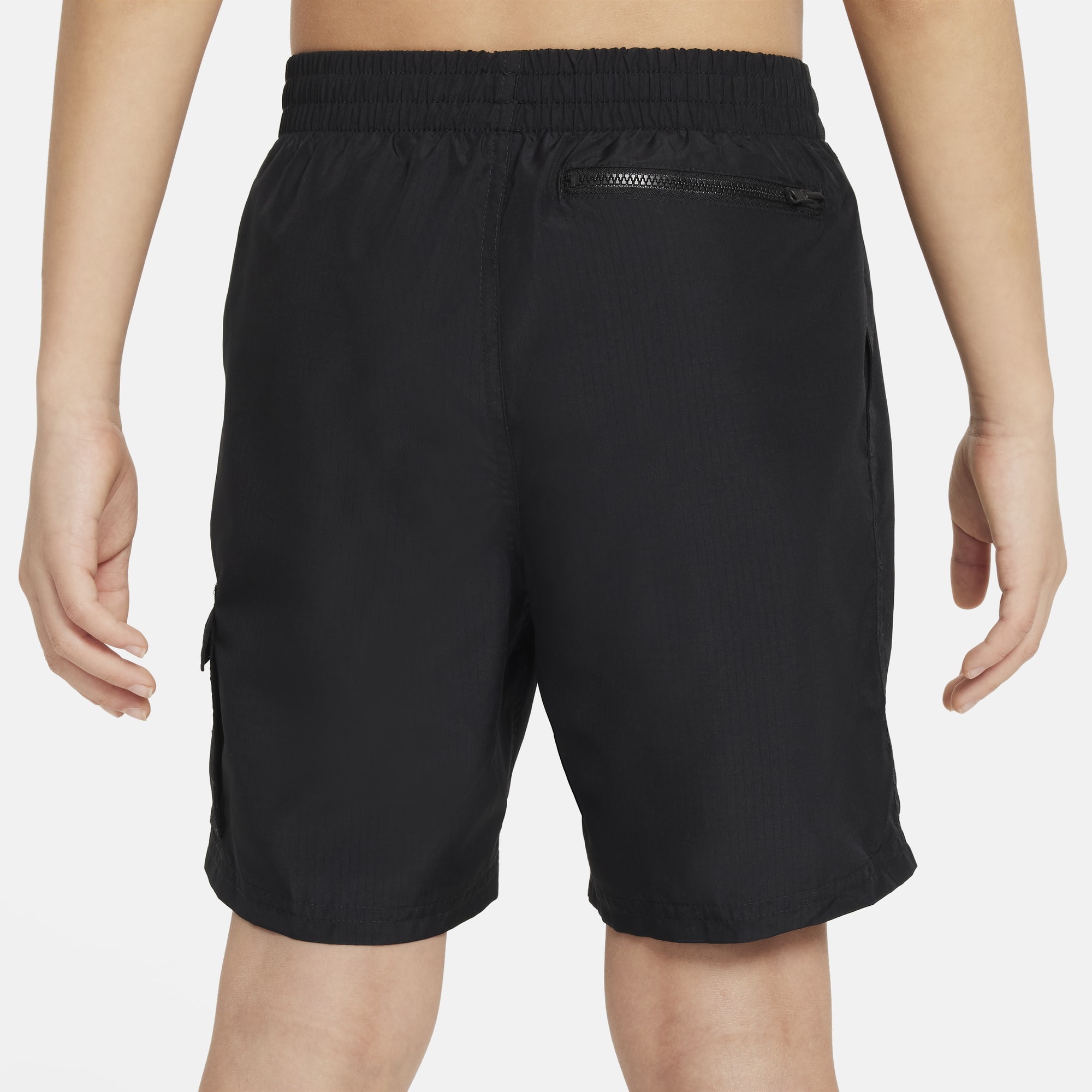 Nike Shorts Swim Voyage, NEGRO, hi-res