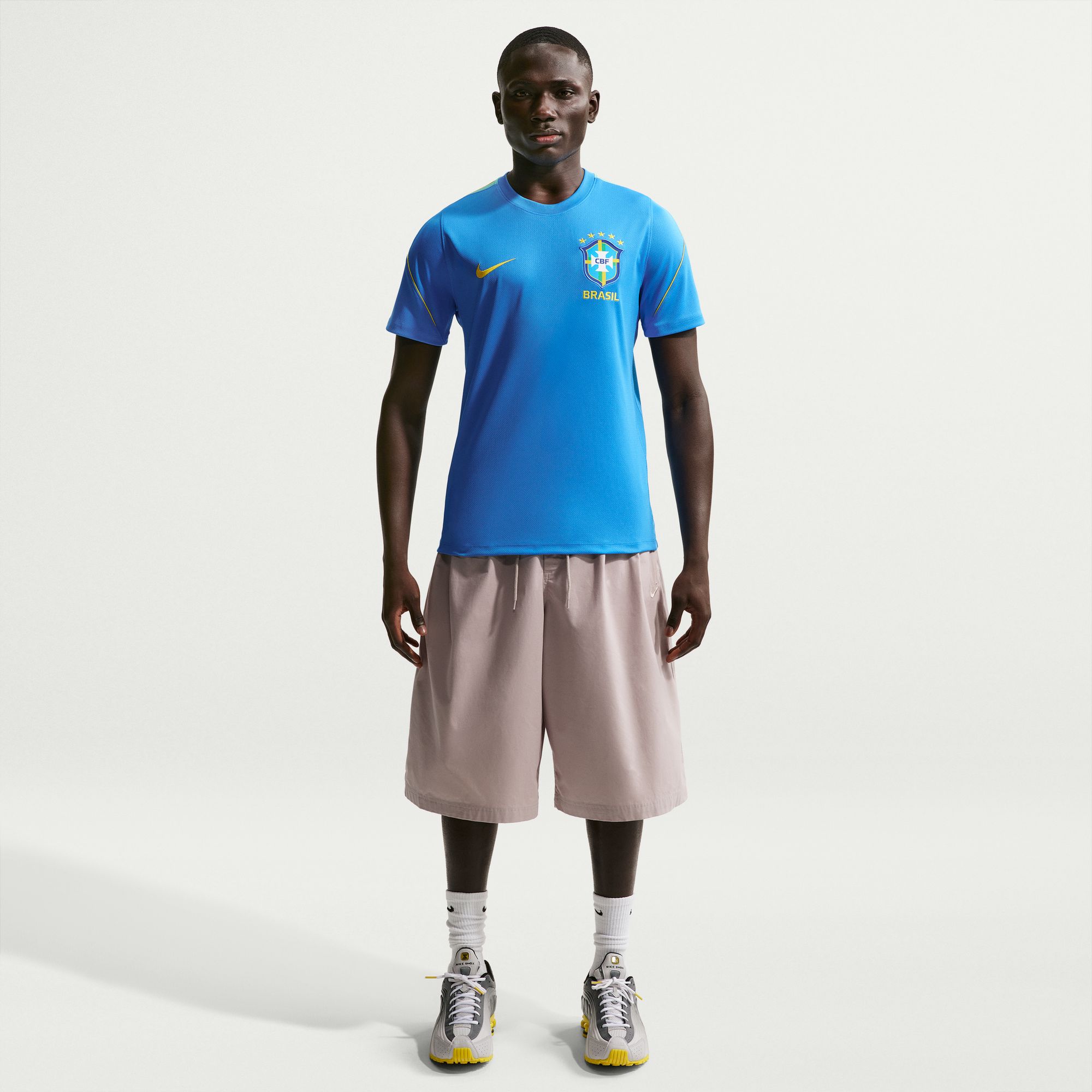 Nike Camiseta Brasil Strike 2026, AZUL, hi-res