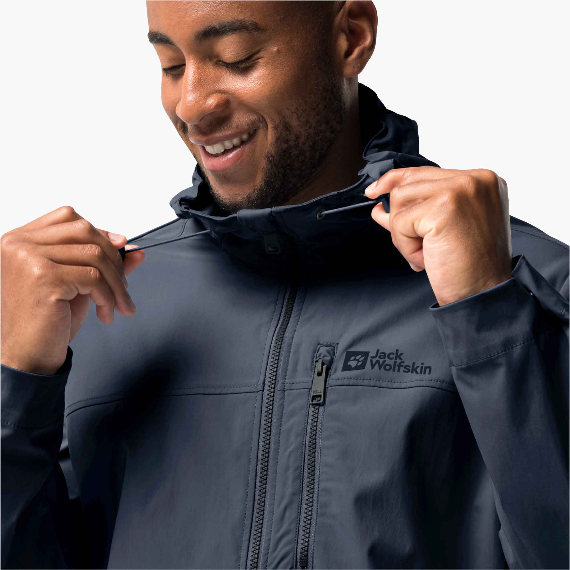 Jack Wolfskin Chaqueta Desert, AZUL, hi-res