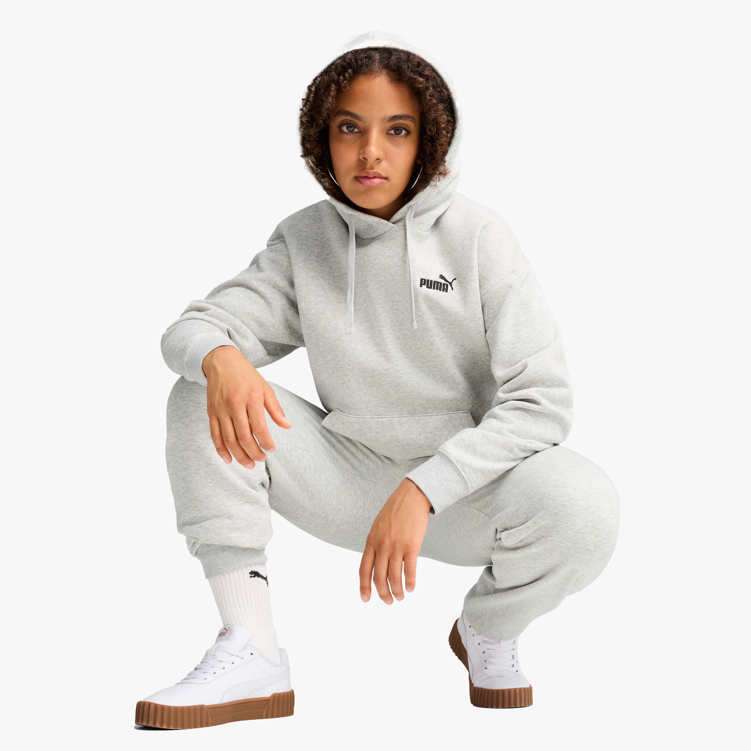 Puma Poler&oacute;n Essentials Comfort No. 1 Logo , GRIS, hi-res