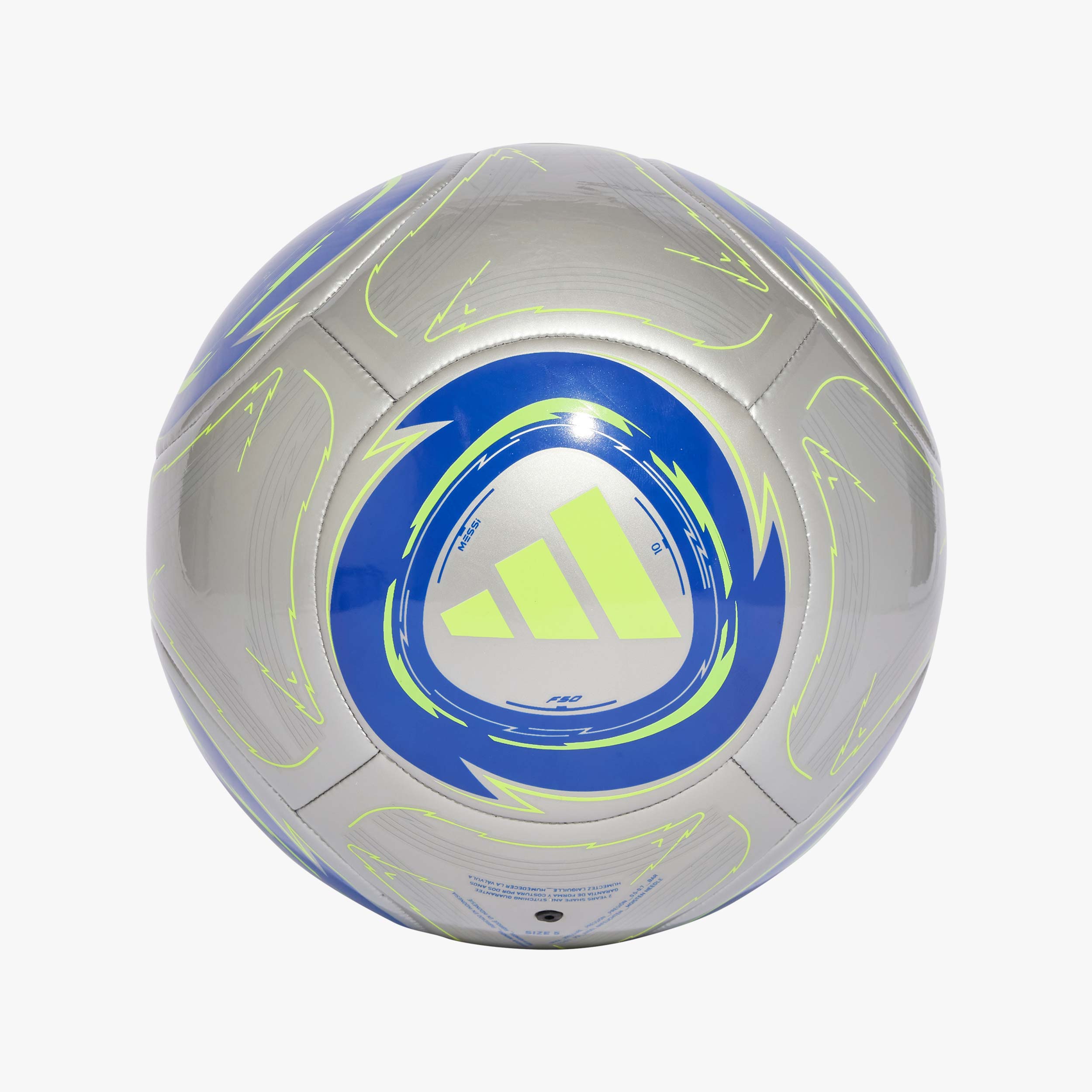 adidas Pelota de F&uacute;tbol Messi Club, AZUL, hi-res