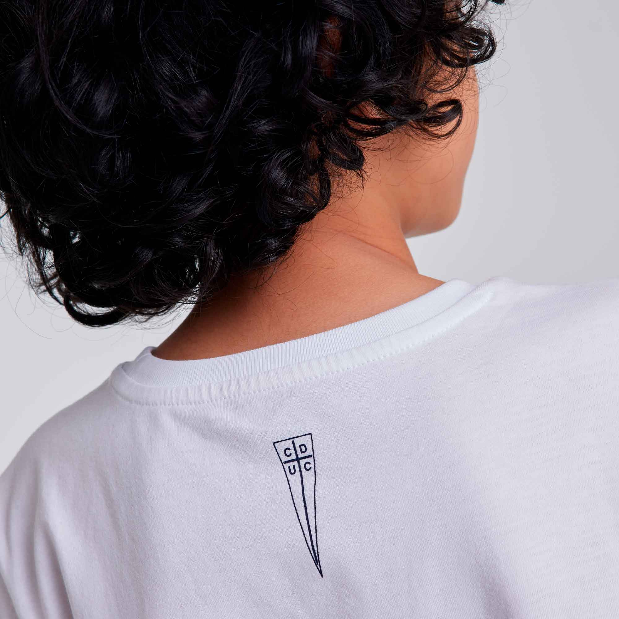 Puma Polera Universidad Cat&oacute;lica ftblCulture Juvenil, BLANCO, hi-res